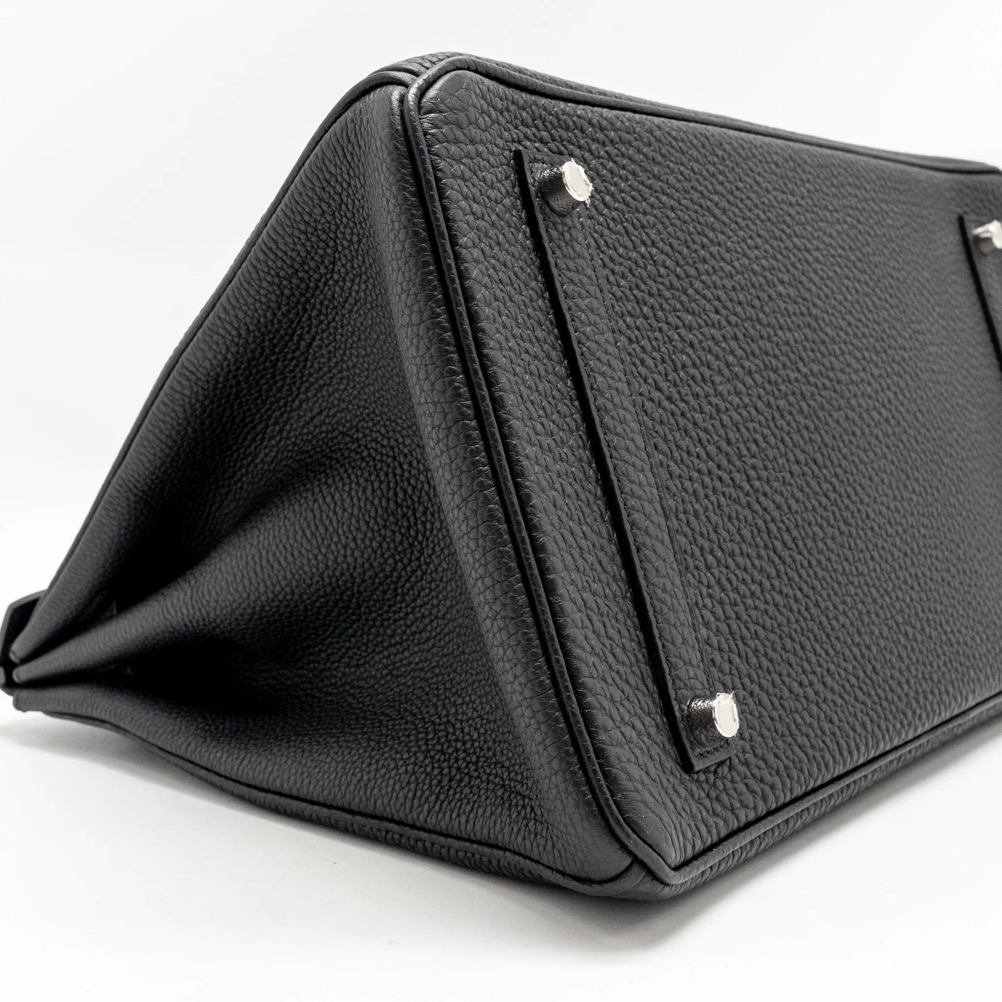 Hermes birkin 35 togo black SHW stamp U - Image 7