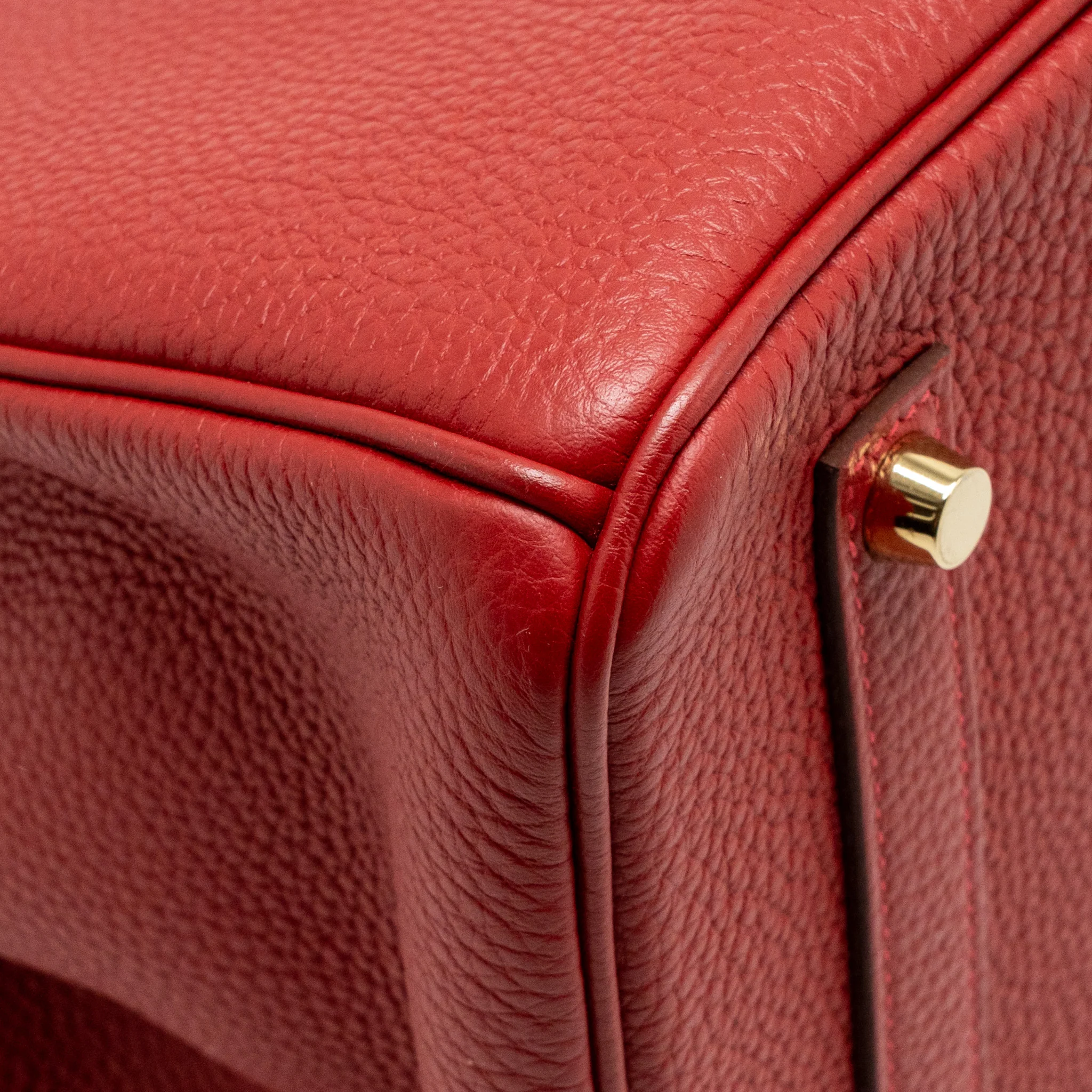 Hermes birkin 35 togo rouge vif GHW stamp A - Image 11