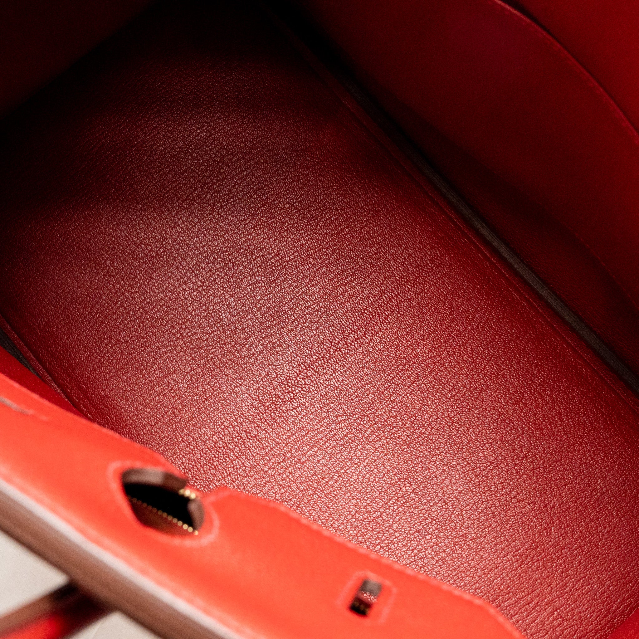Hermes birkin 35 togo rouge vif GHW stamp A - Image 16