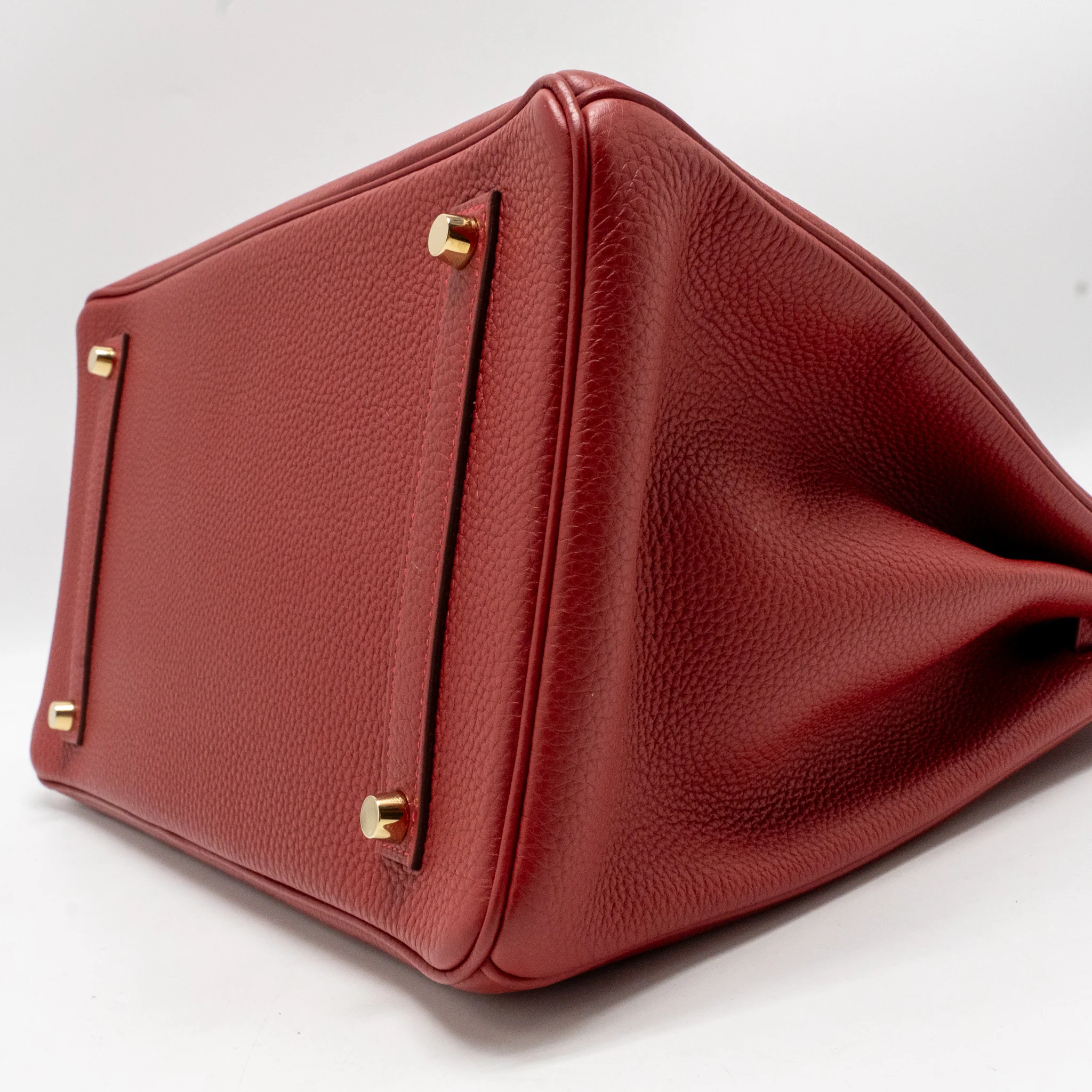 Hermes birkin 35 togo rouge vif GHW stamp A - Image 8