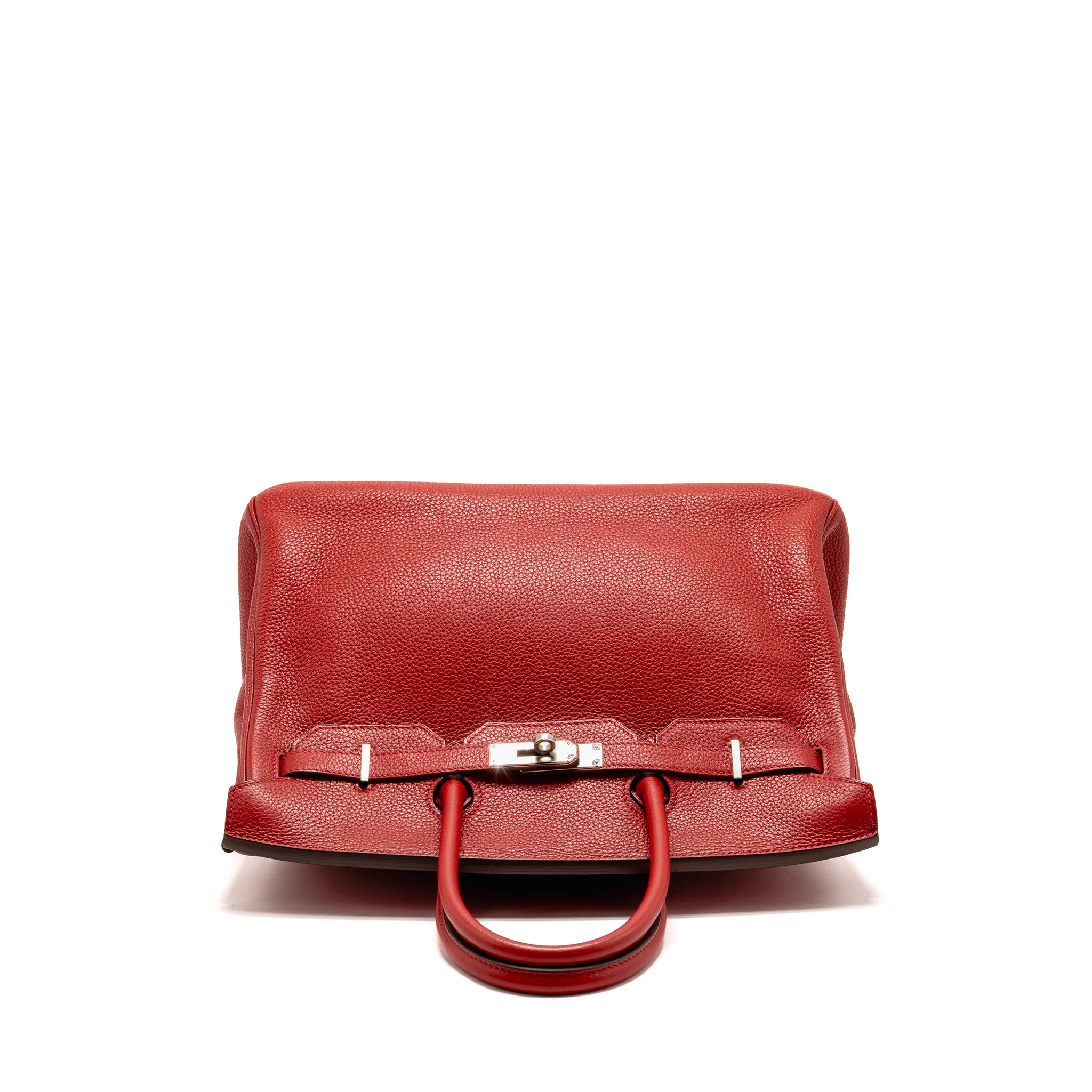 Hermes birkin 35 togo rough casaque SHW stamp square Q - Image 5