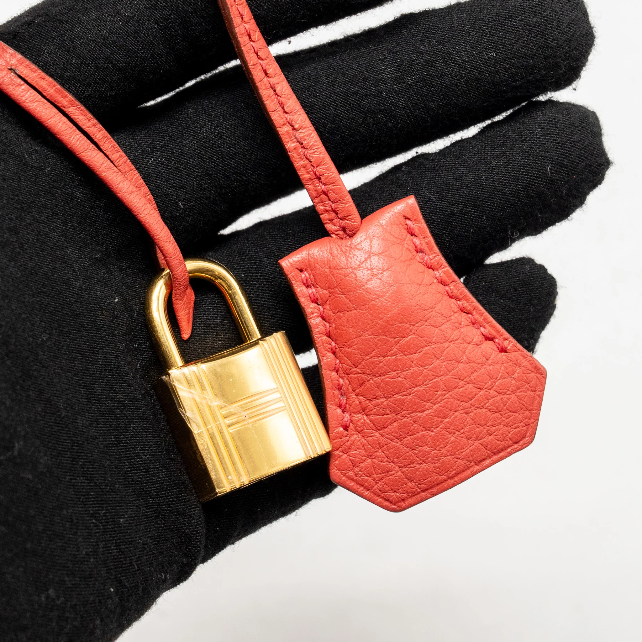 Hermes Birkin 40 Clemence Bougainvillier GHW Stamp Square M - Image 19