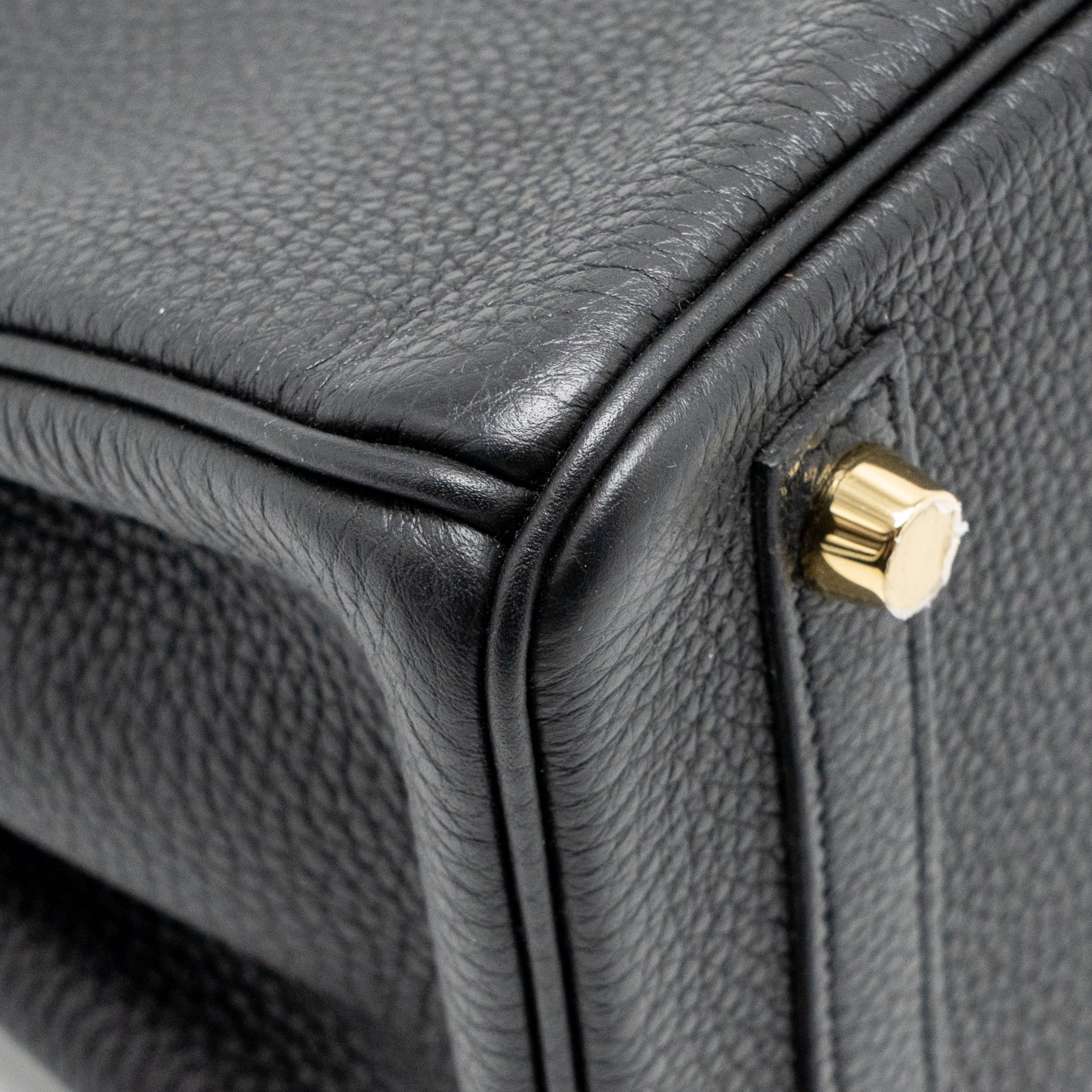 Hermes Birkin 25 Togo Black GHW Stamp A - Image 11