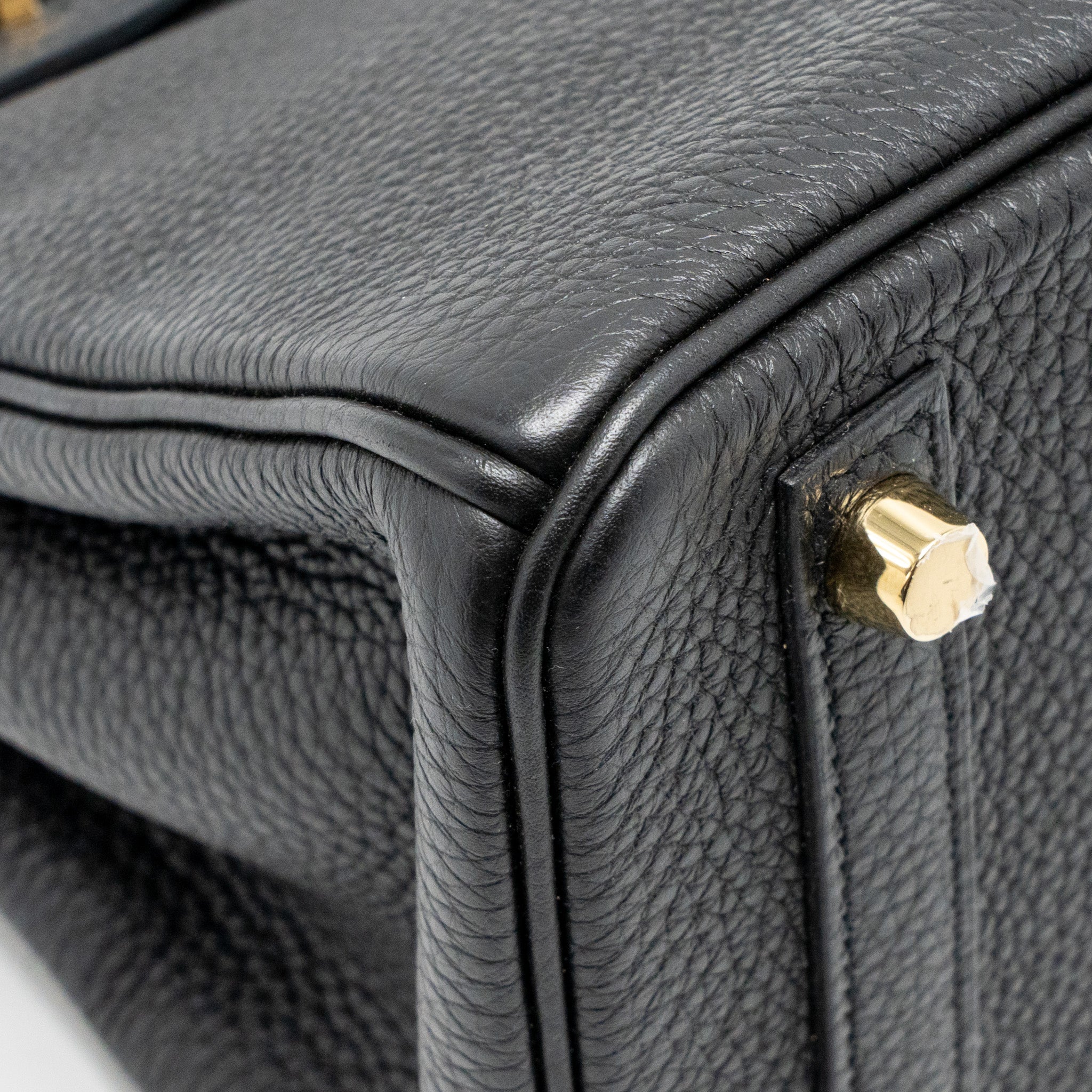 Hermes Birkin 25 Togo Black GHW Stamp A - Image 9