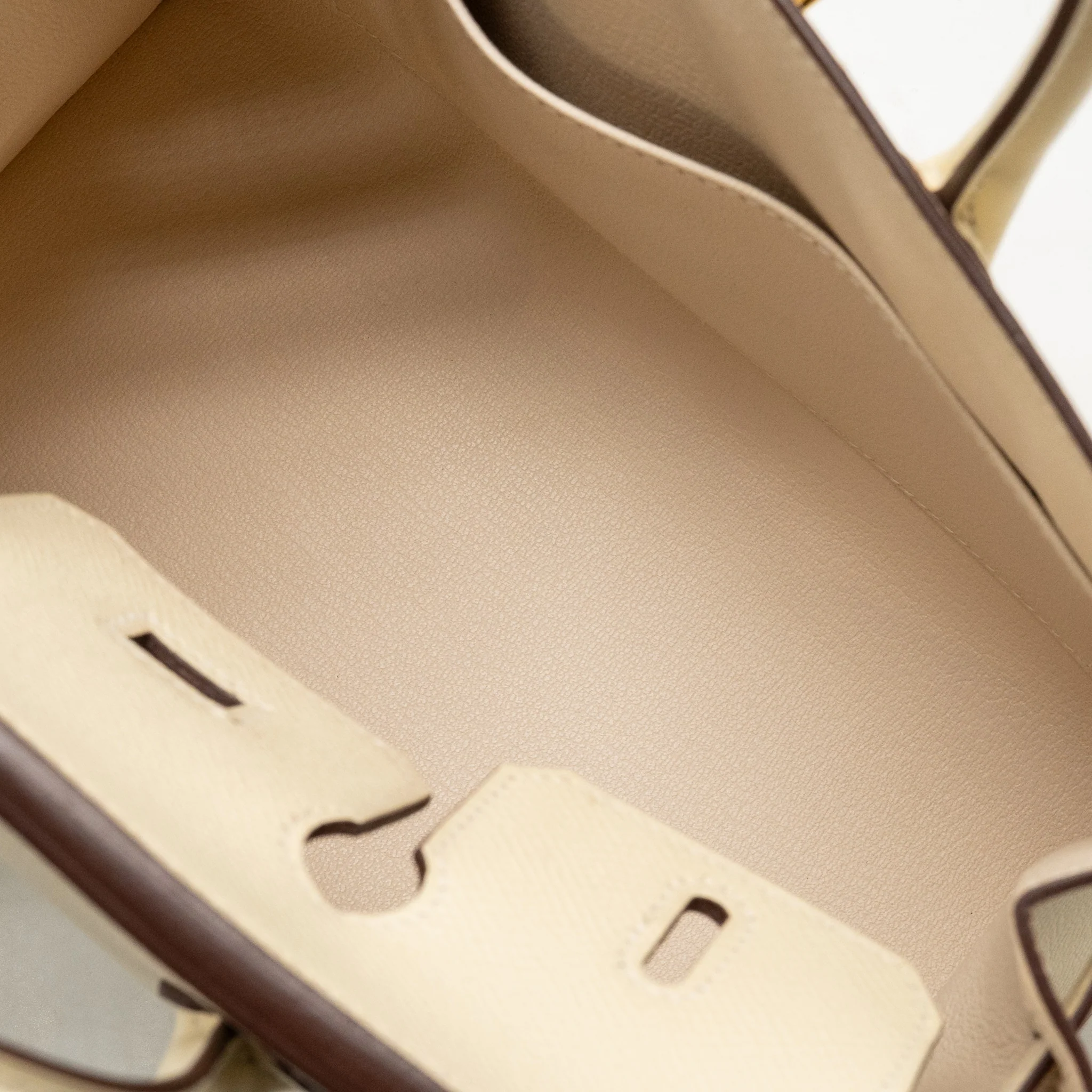 Hermes birkin 25 epsom nata GHW stamp z - Image 16