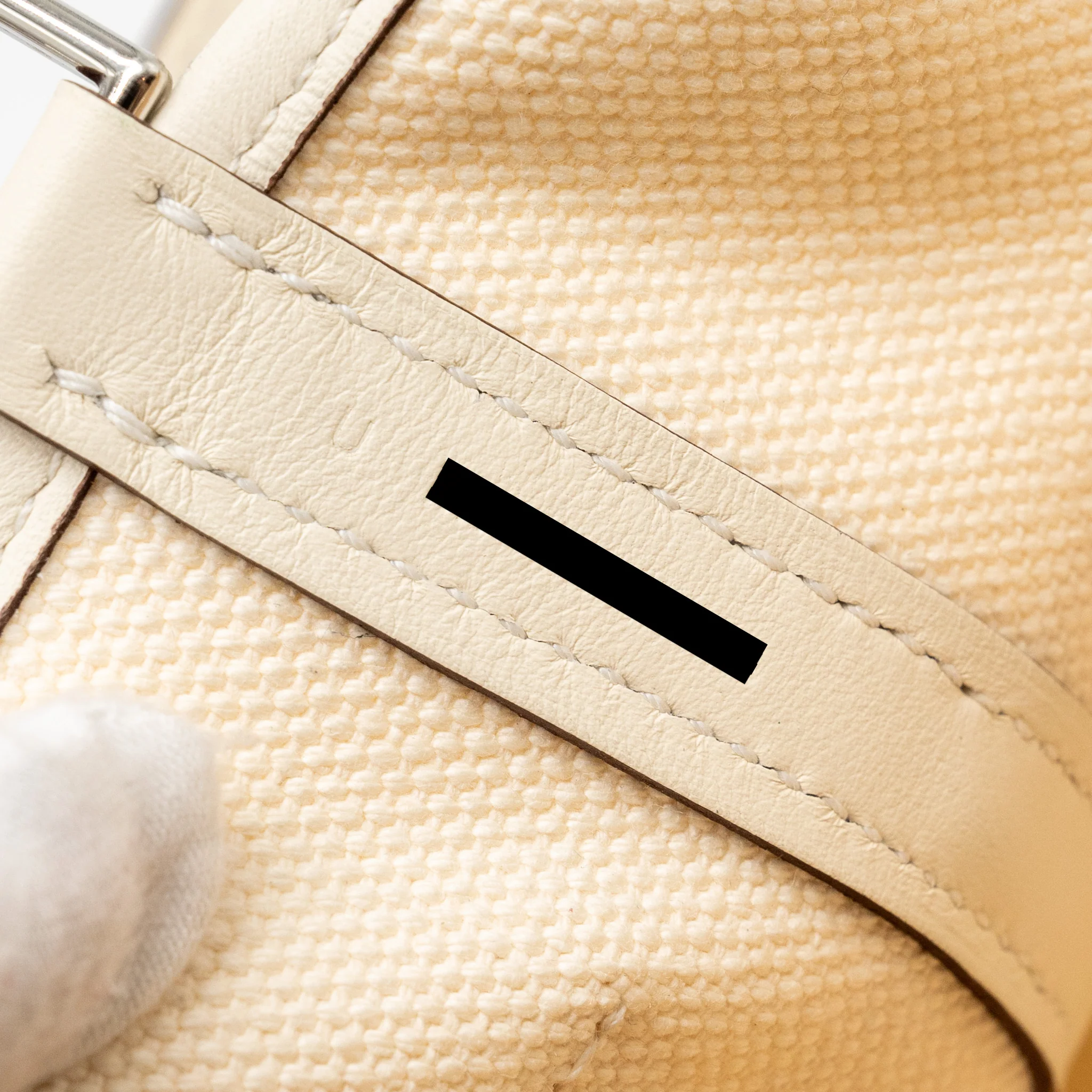Hermes cargo picotin 18 lock bag canvas / swift nata SHW stamp U - Image 13