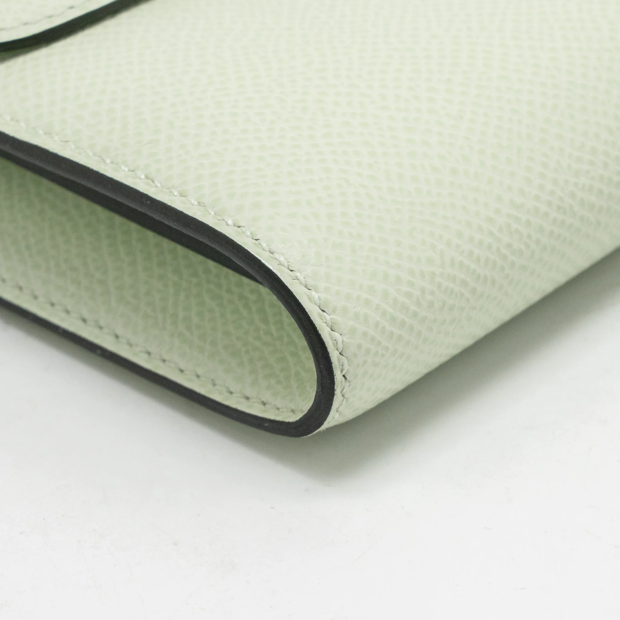 Hermes Classic constance to go epsom vert fizz SHW stamp U - Image 7