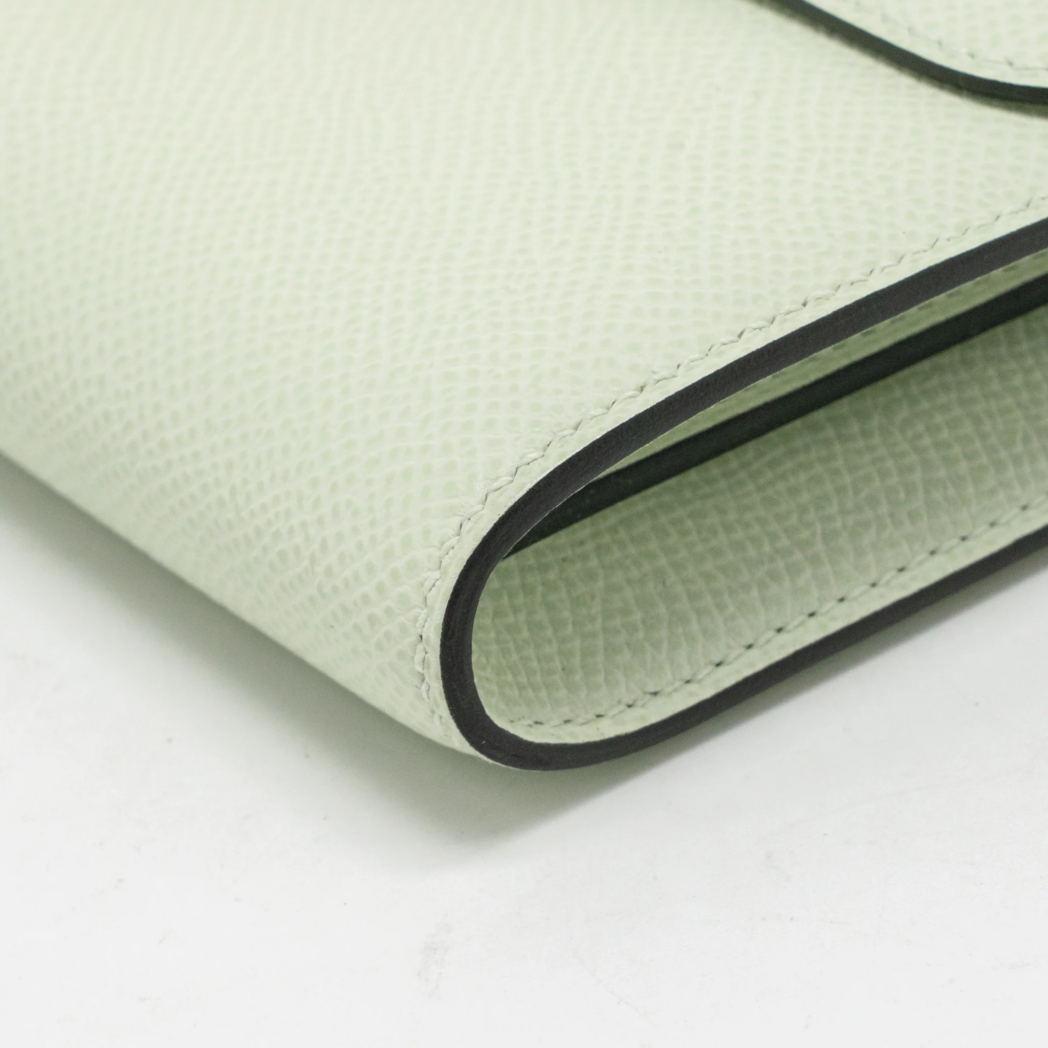 Hermes Classic constance to go epsom vert fizz SHW stamp U - Image 8