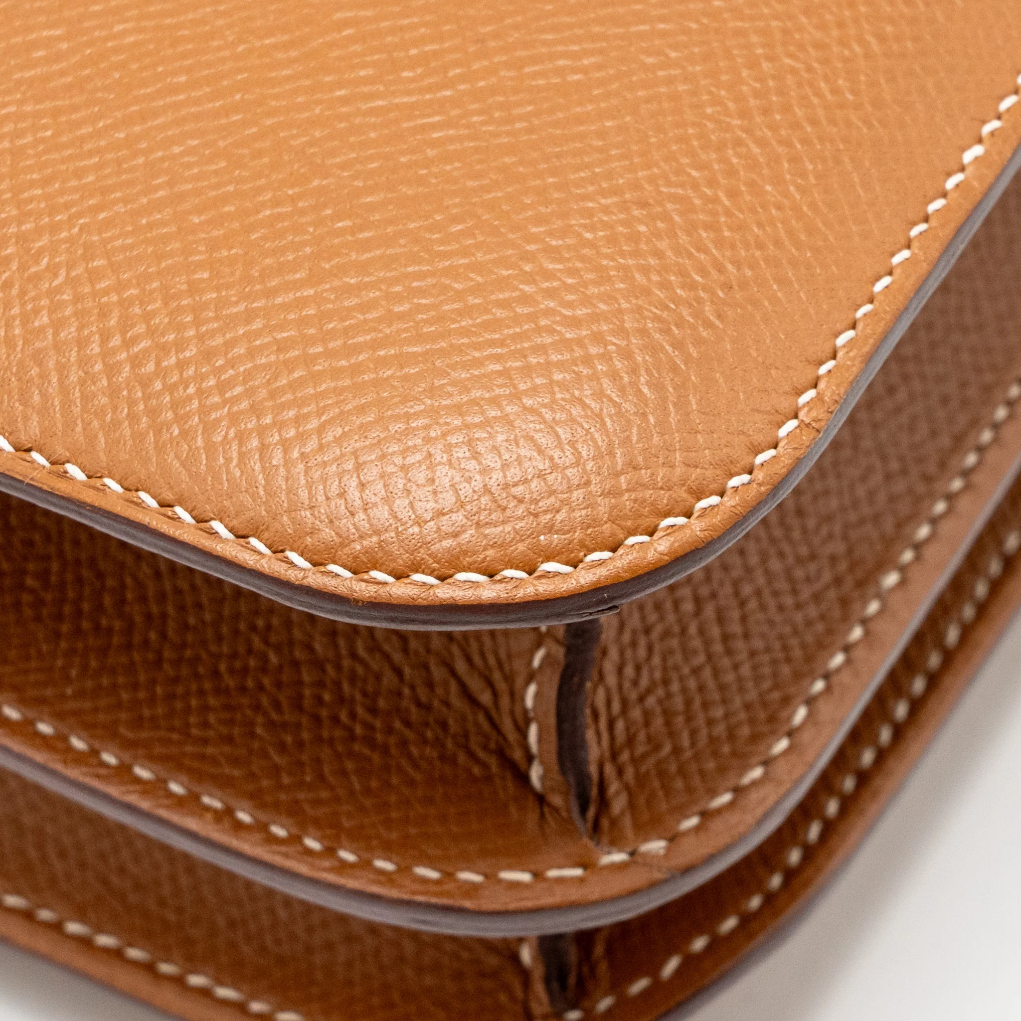 Hermes Constance 24 Epsom Gold GHW Stamp C - Image 11