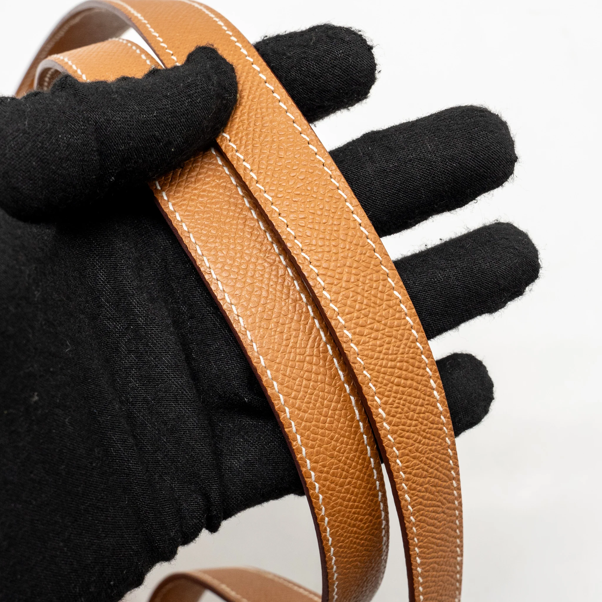 Hermes Constance 24 Epsom Gold GHW Stamp U - Image 20