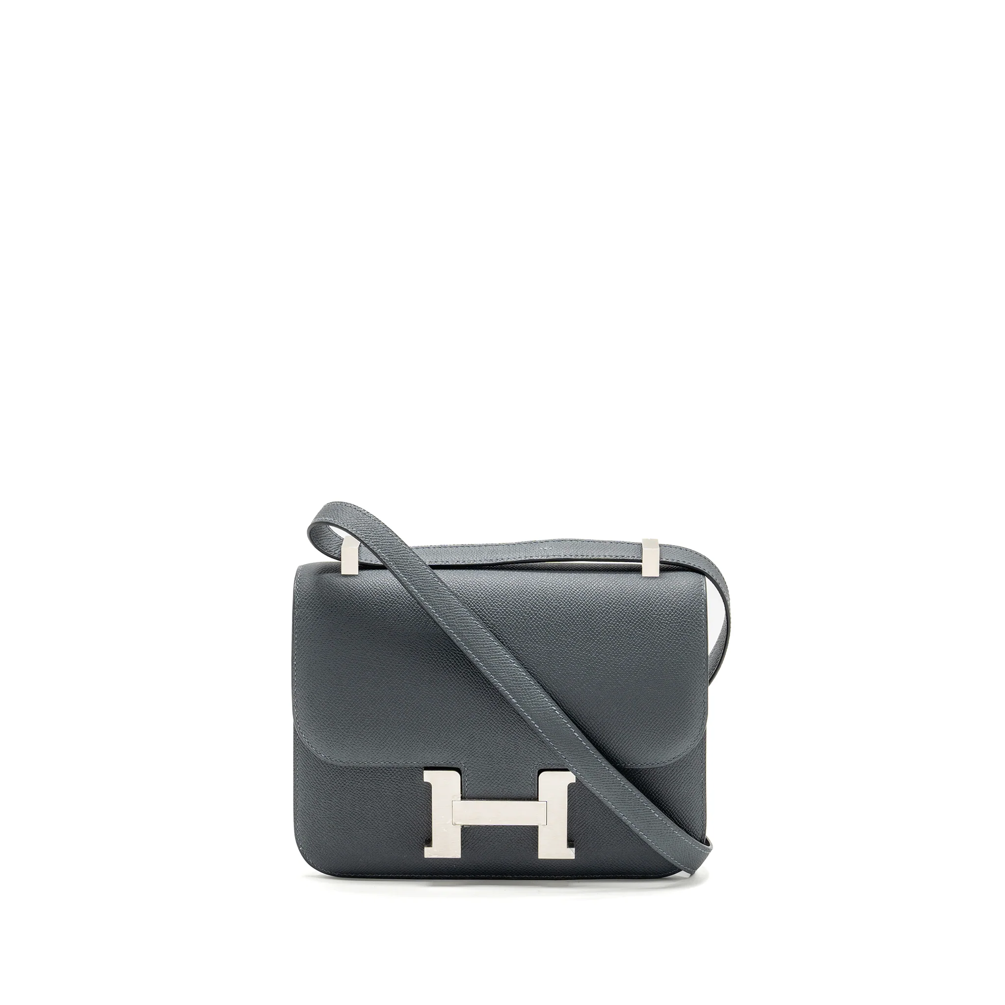 Hermes Constance 24 epsom Gris misty brushed SHW stamp W