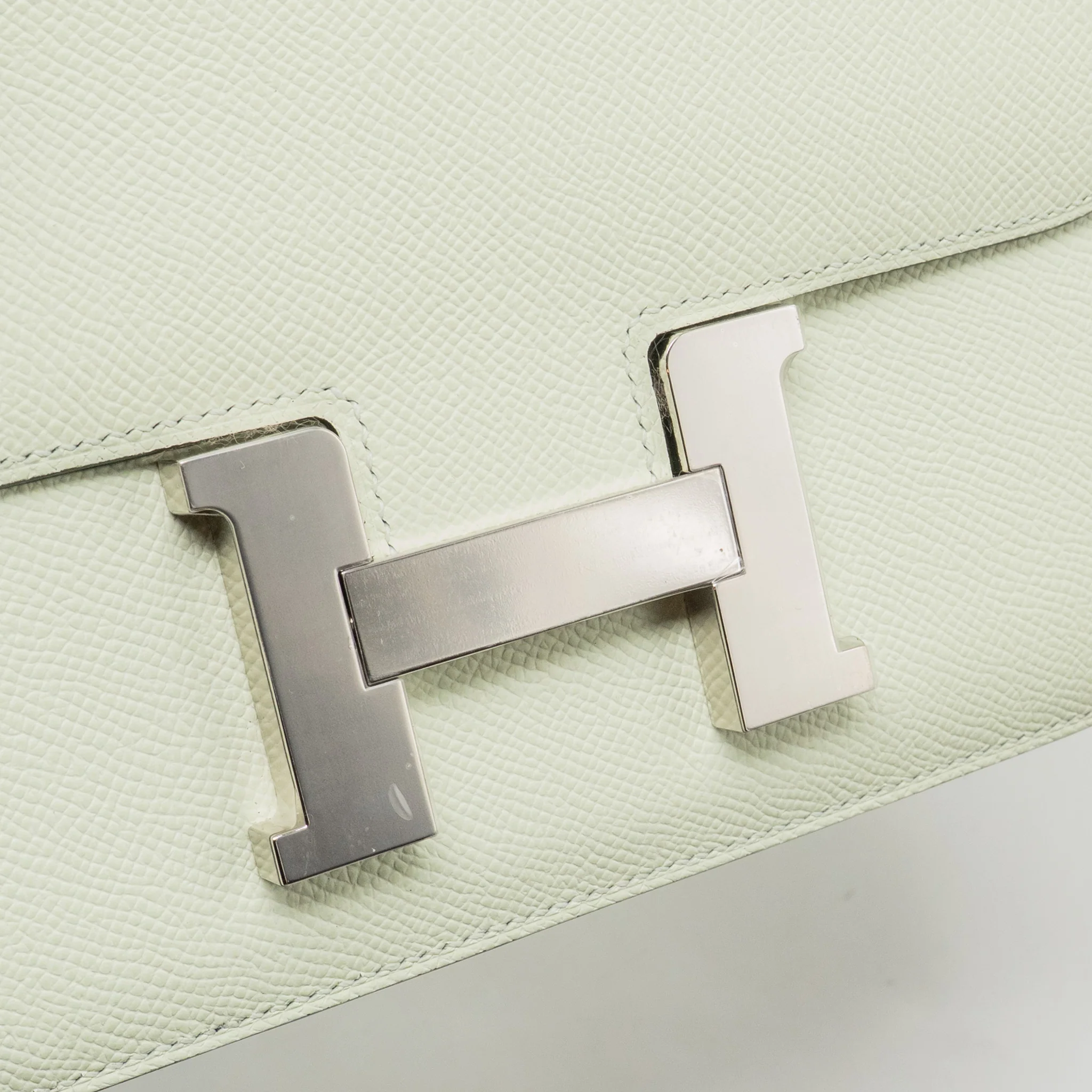 Hermes Constance 24 Epsom Vert Fizz SHW Stamp U - Image 12