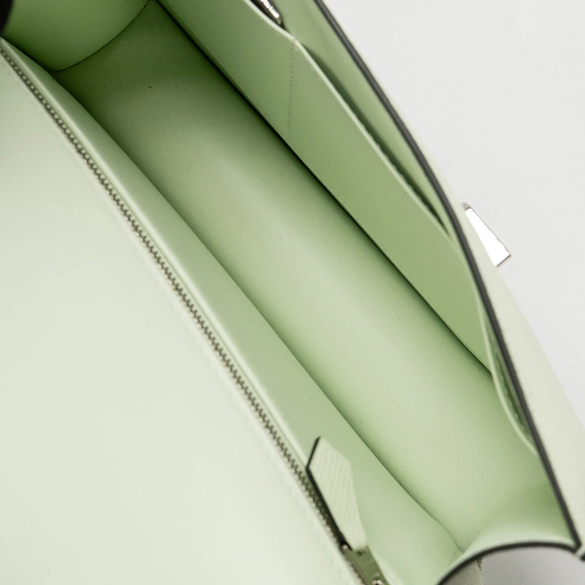 Hermes Constance 24 Epsom Vert Fizz SHW Stamp U - Image 15