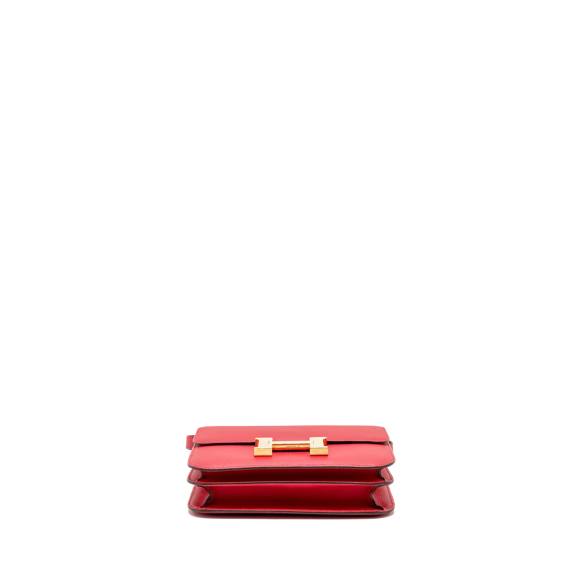 Hermes Mini Constance Epsom Rose Extreme GHW Stamp D - Image 6