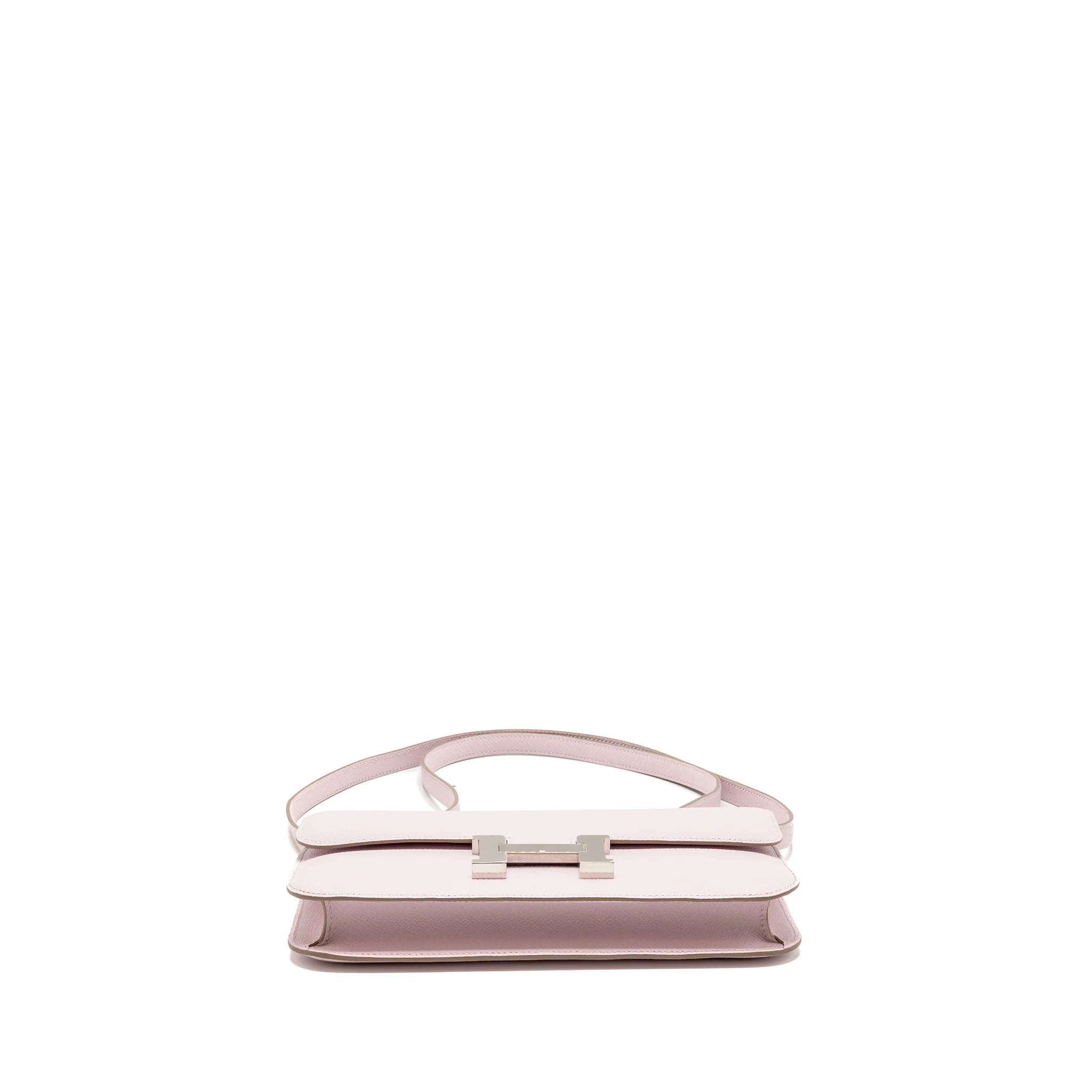 Hermes Constance Elan Epsom Mauve Pale SHW Stamp W - Image 6
