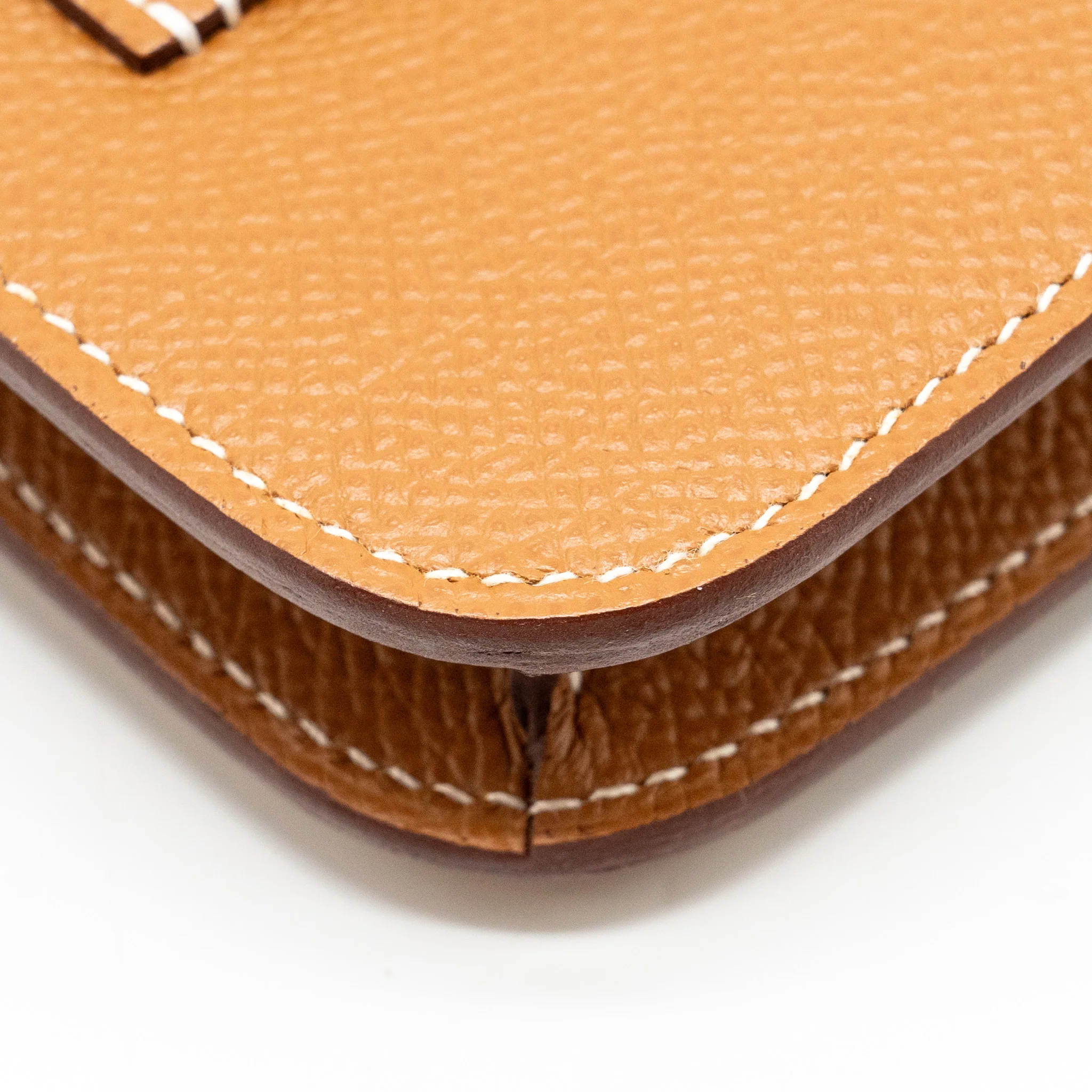 Hermes Constance Slim Epsom Gold GHW Stamp U - Image 10