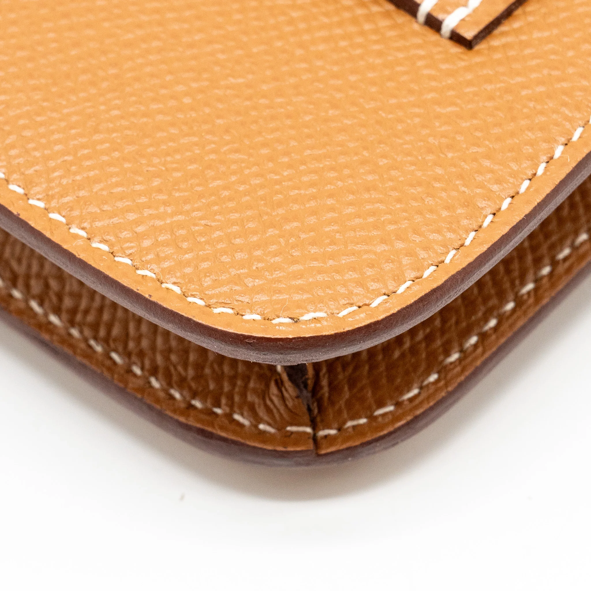 Hermes Constance Slim Epsom Gold GHW Stamp U - Image 11