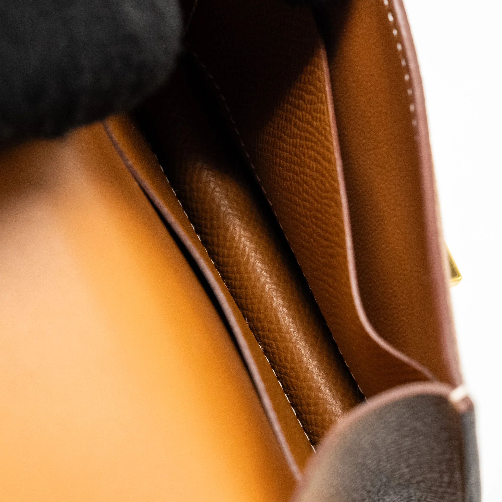 Hermes Constance Slim Epsom Gold GHW Stamp U - Image 15
