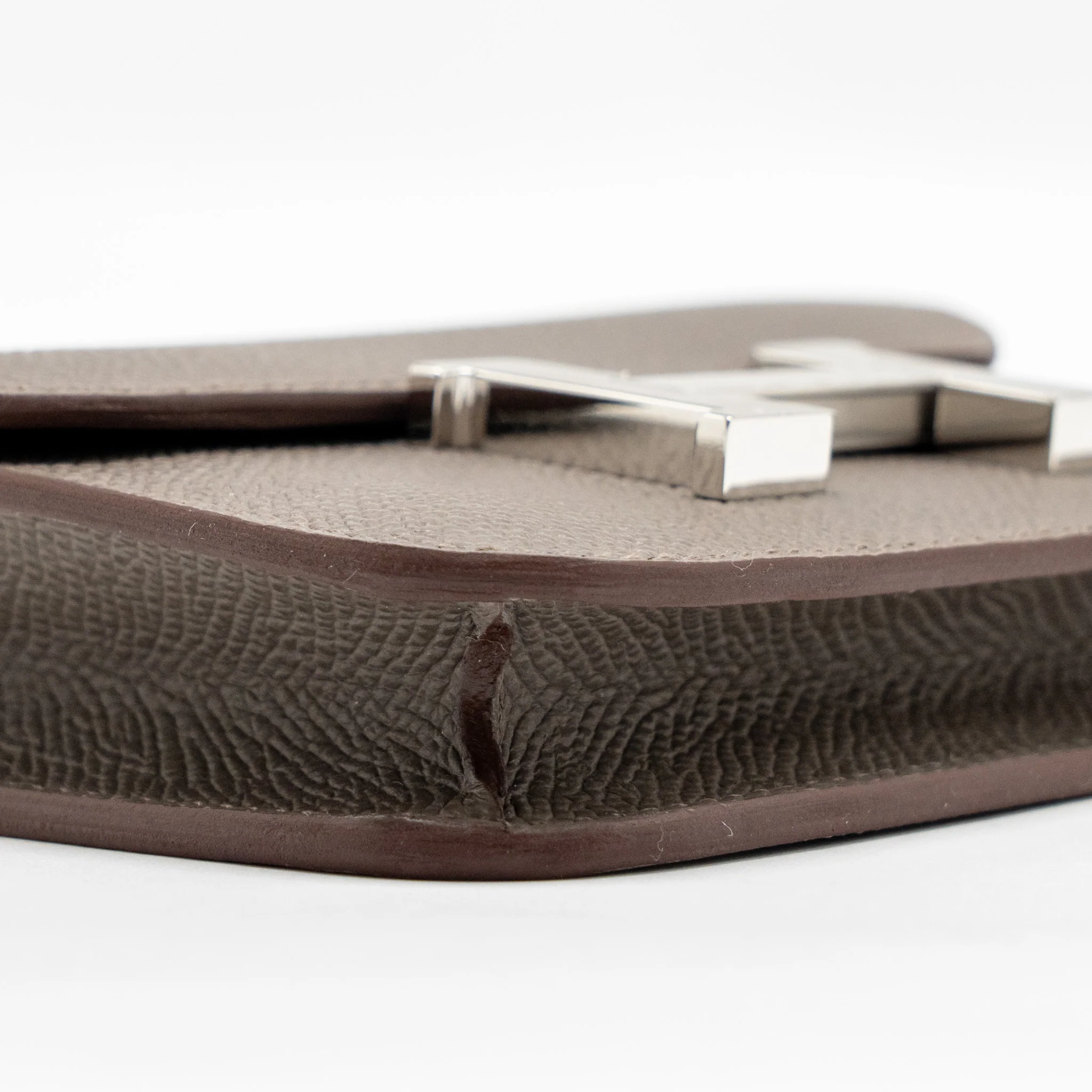 Hermes Constance Slim Epsom Gris Etain SHW Stamp K - Image 6