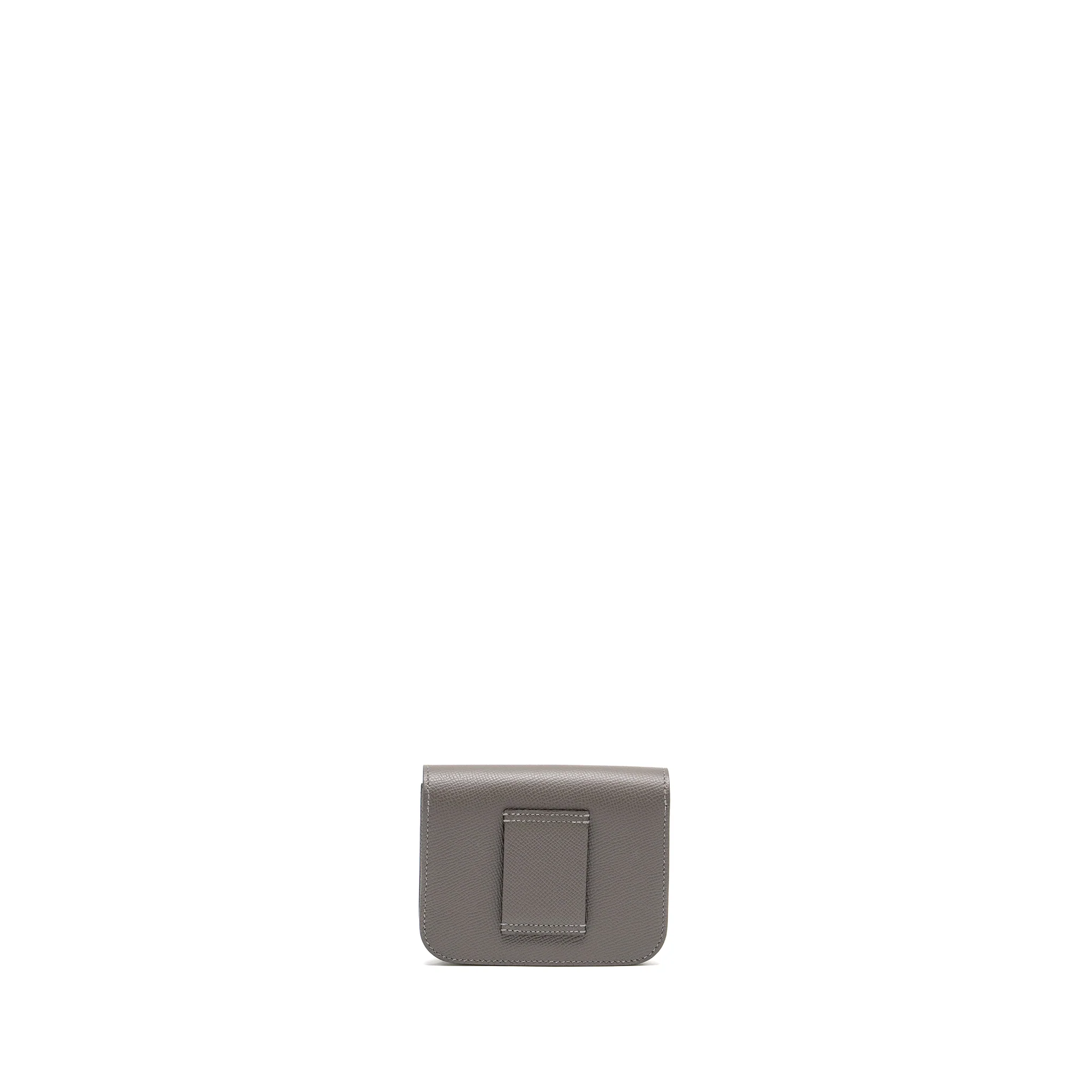 Hermes Constance Slim Epsom Gris Myer SHW Stamp U - Image 2