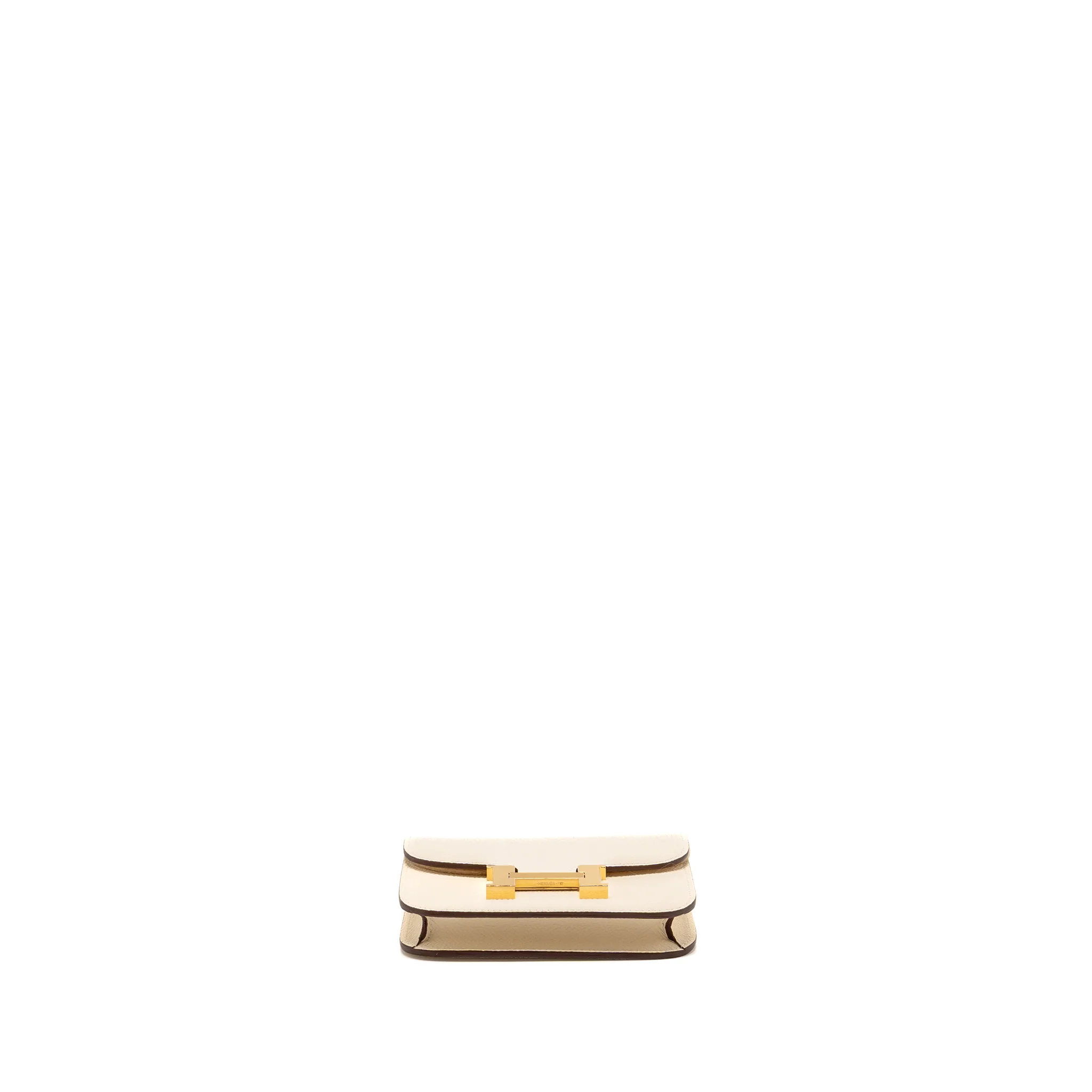 Hermes Constance Slim Epsom Nata GHW Stamp B - Image 5
