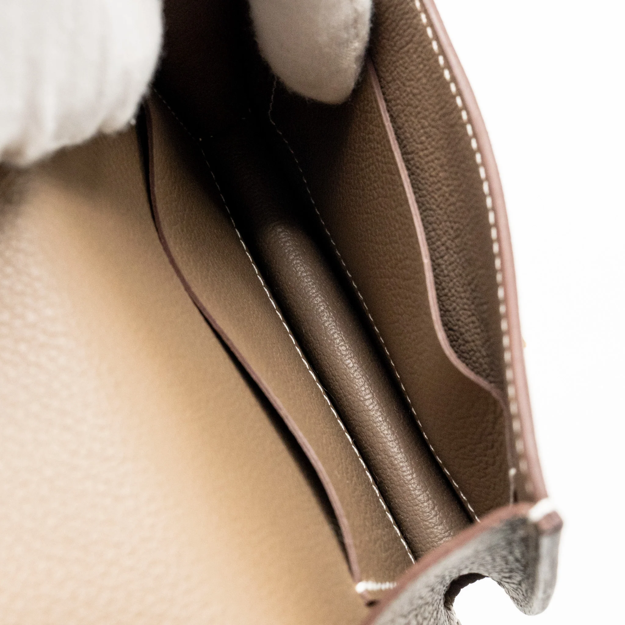 Hermes Constance Slim Evercolor Etoupe GHW Stamp B - Image 12