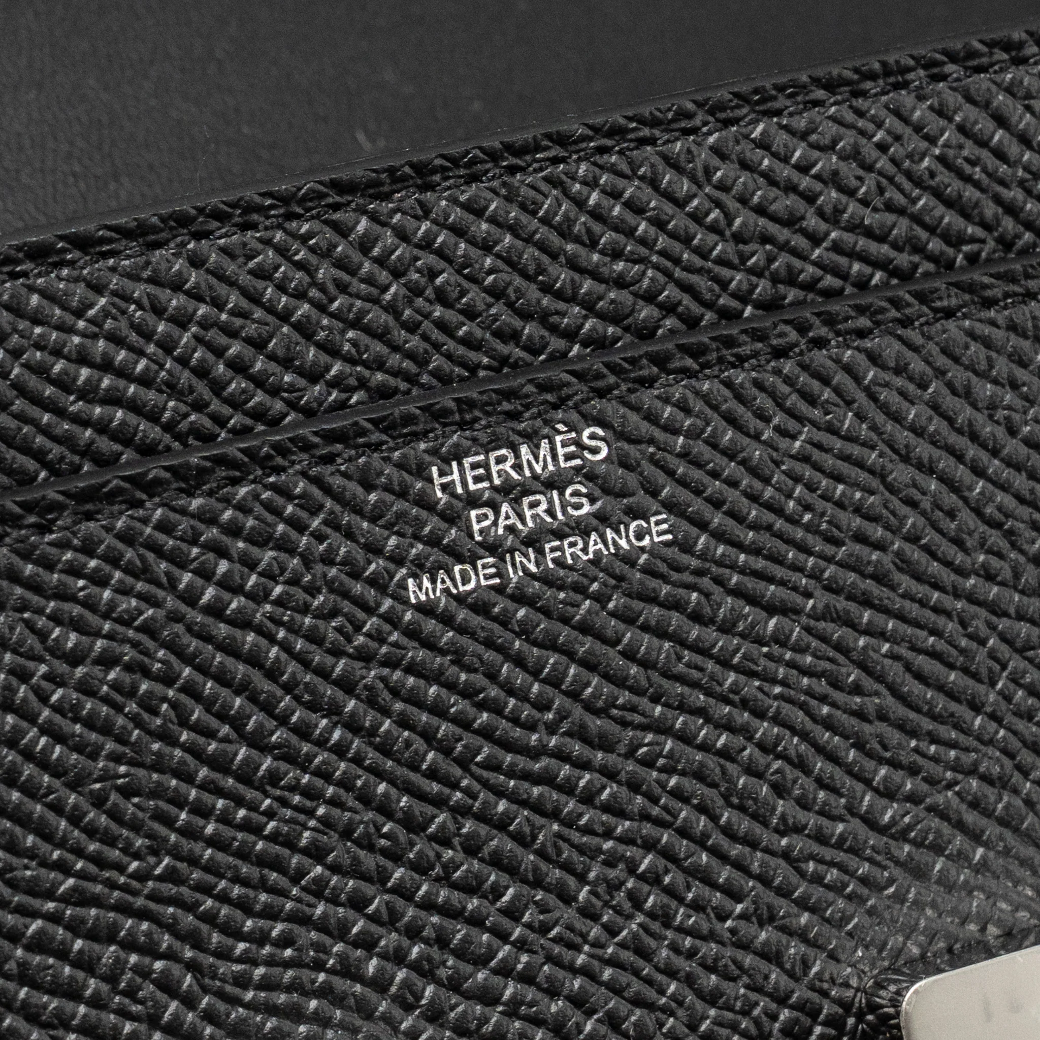 Hermes Constance to Go Epsom Black SHW Stamp W - Image 13