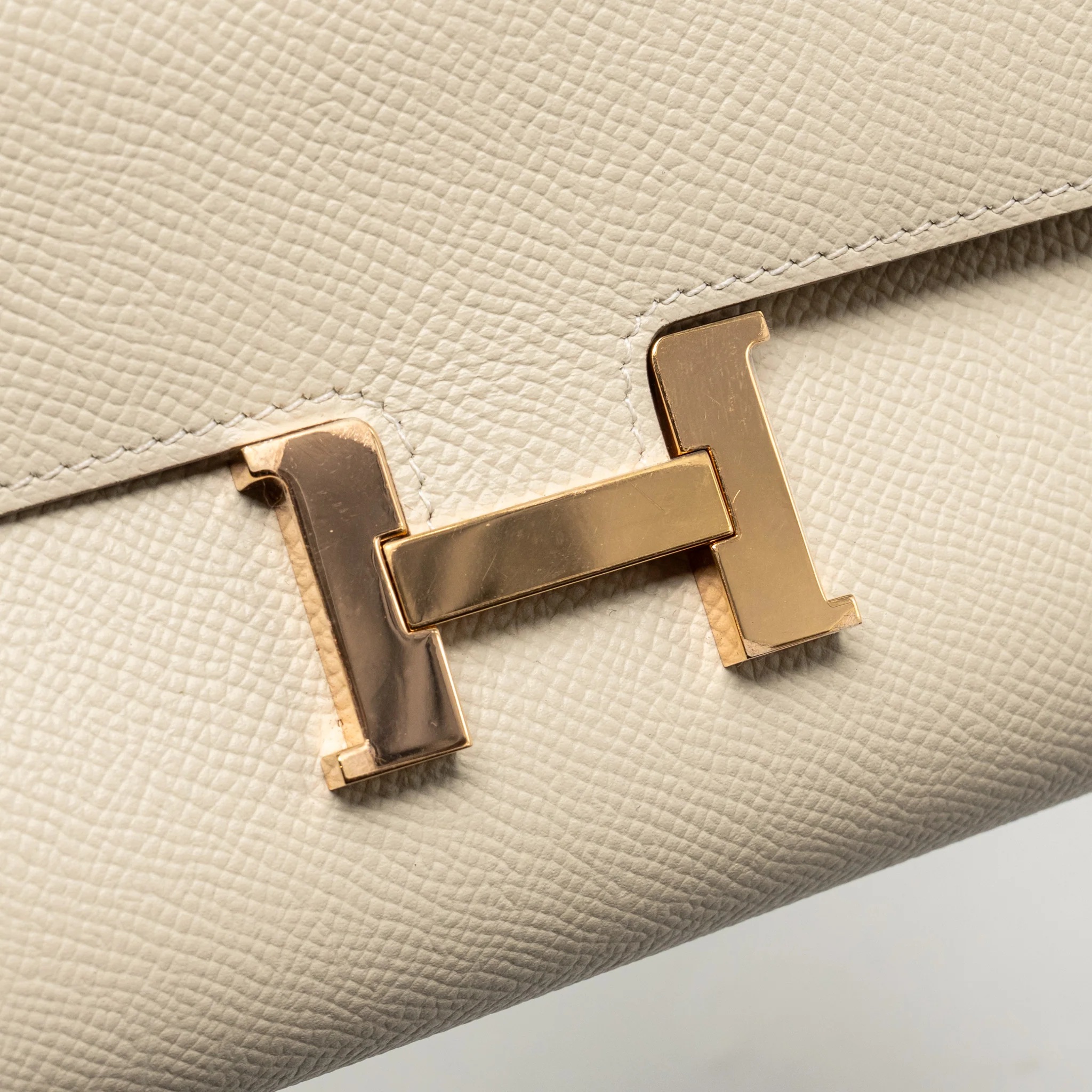 Hermes Constance to Go Epsom Craie RGHW Stamp Z - Image 13