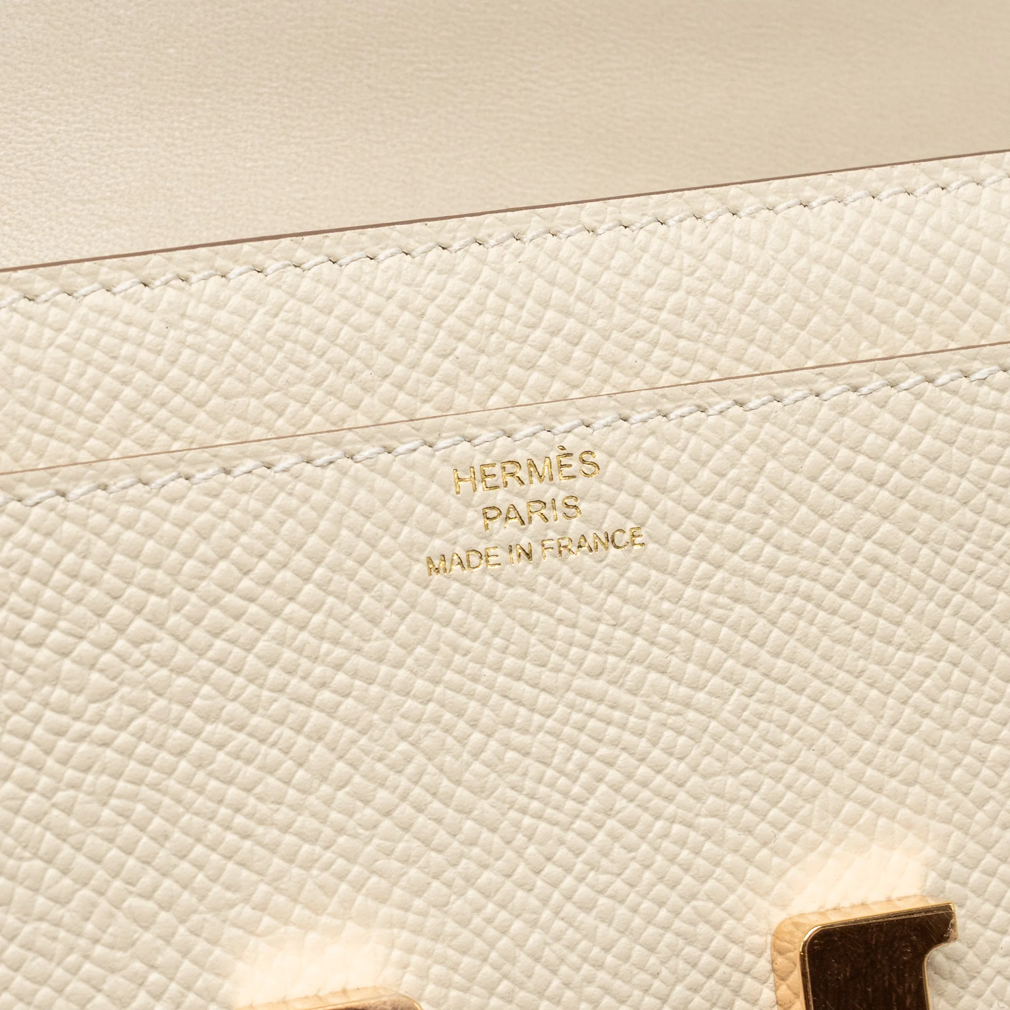 Hermes Constance to Go Epsom Craie RGHW Stamp Z - Image 15