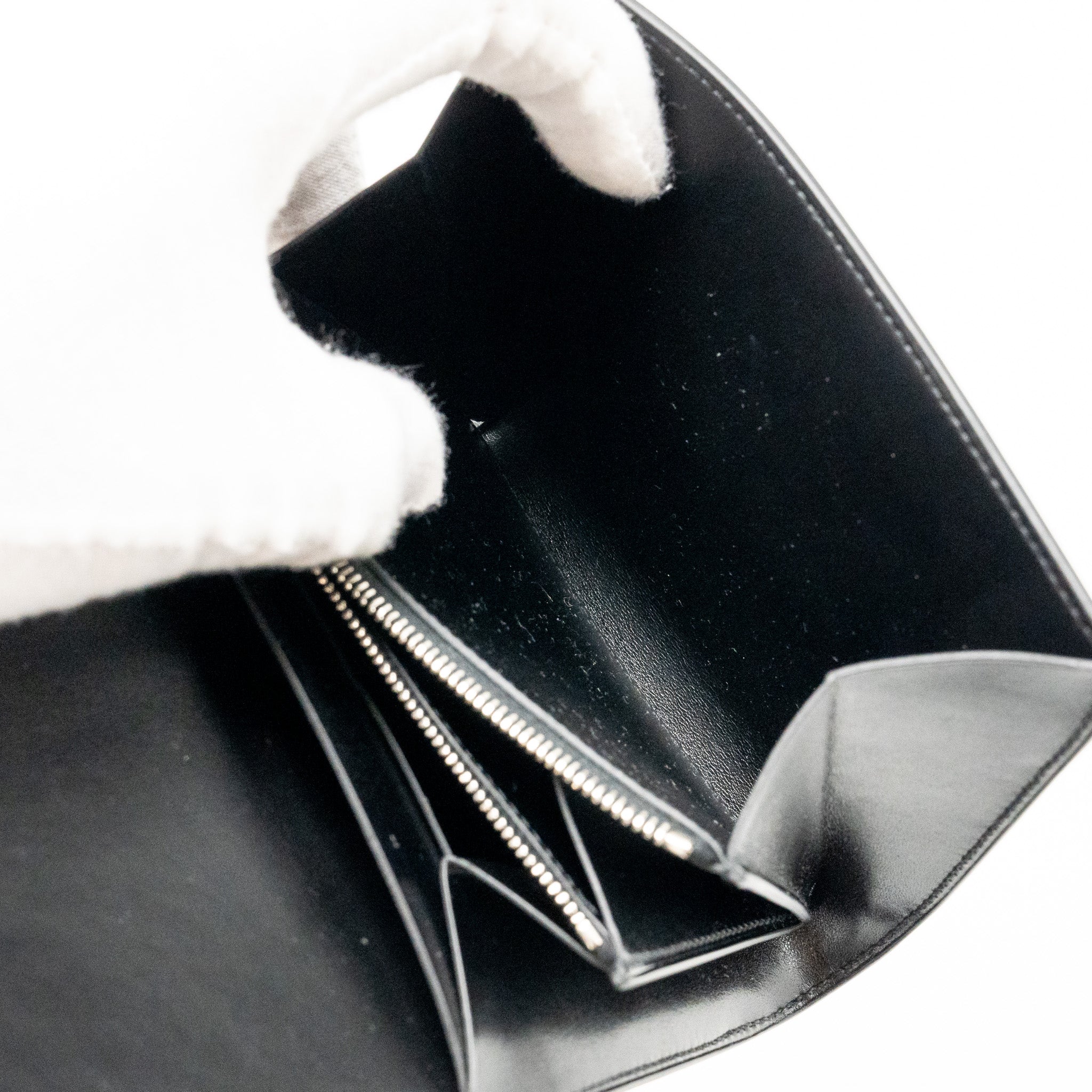 Hermes Constance Wallet Box Black SHW Stamp A - Image 13
