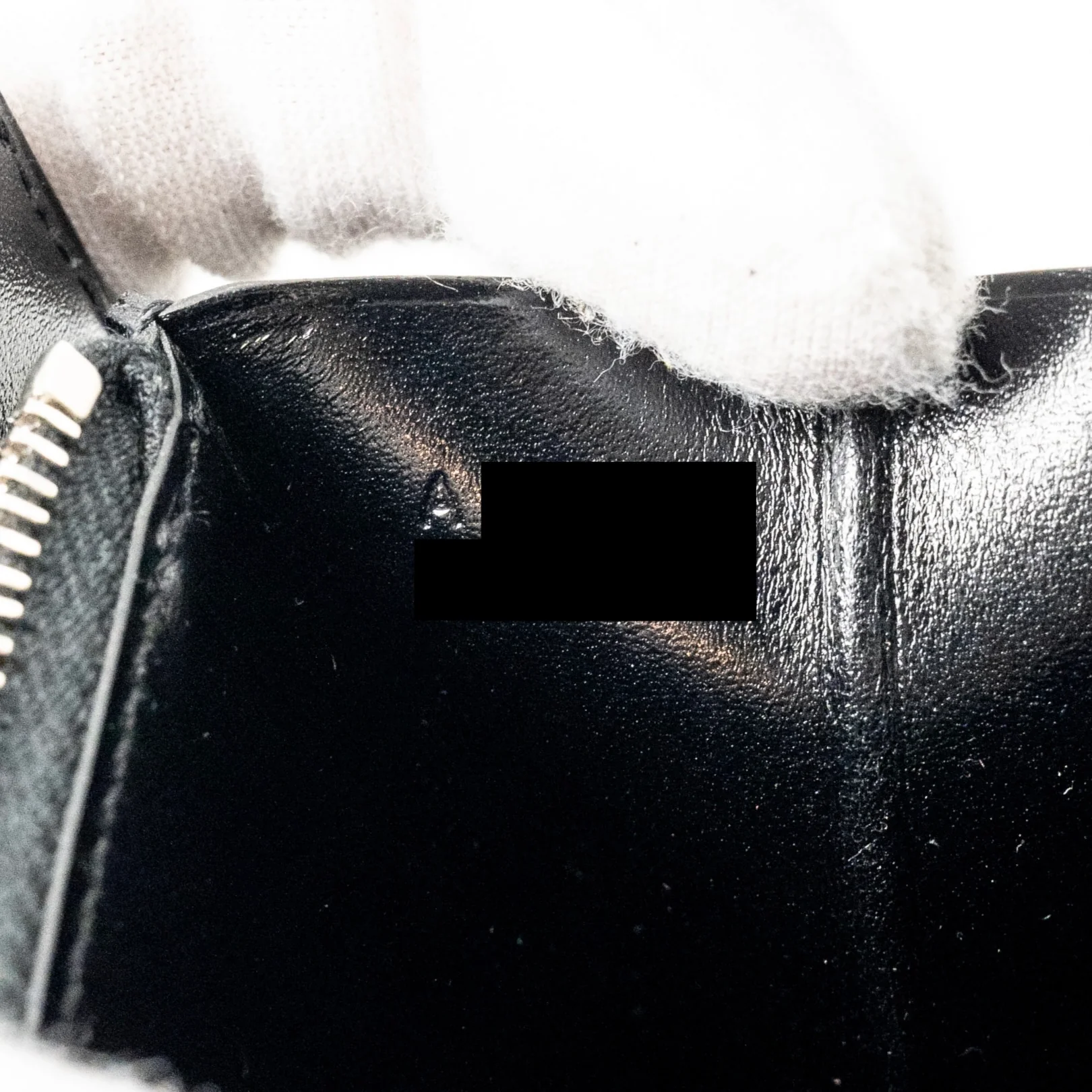 Hermes Constance Wallet Box Black SHW Stamp A - Image 14