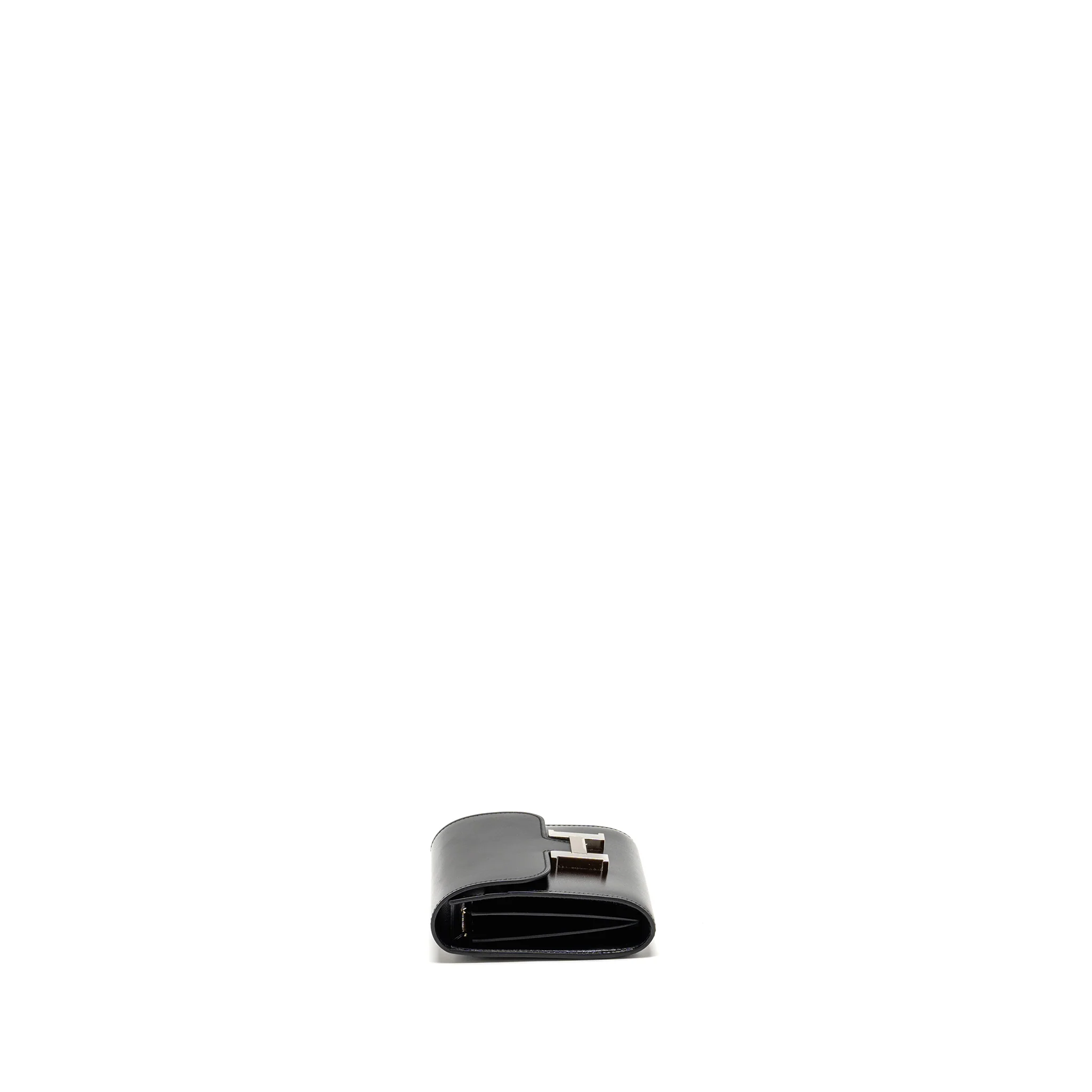 Hermes Constance Wallet Box Black SHW Stamp A - Image 4