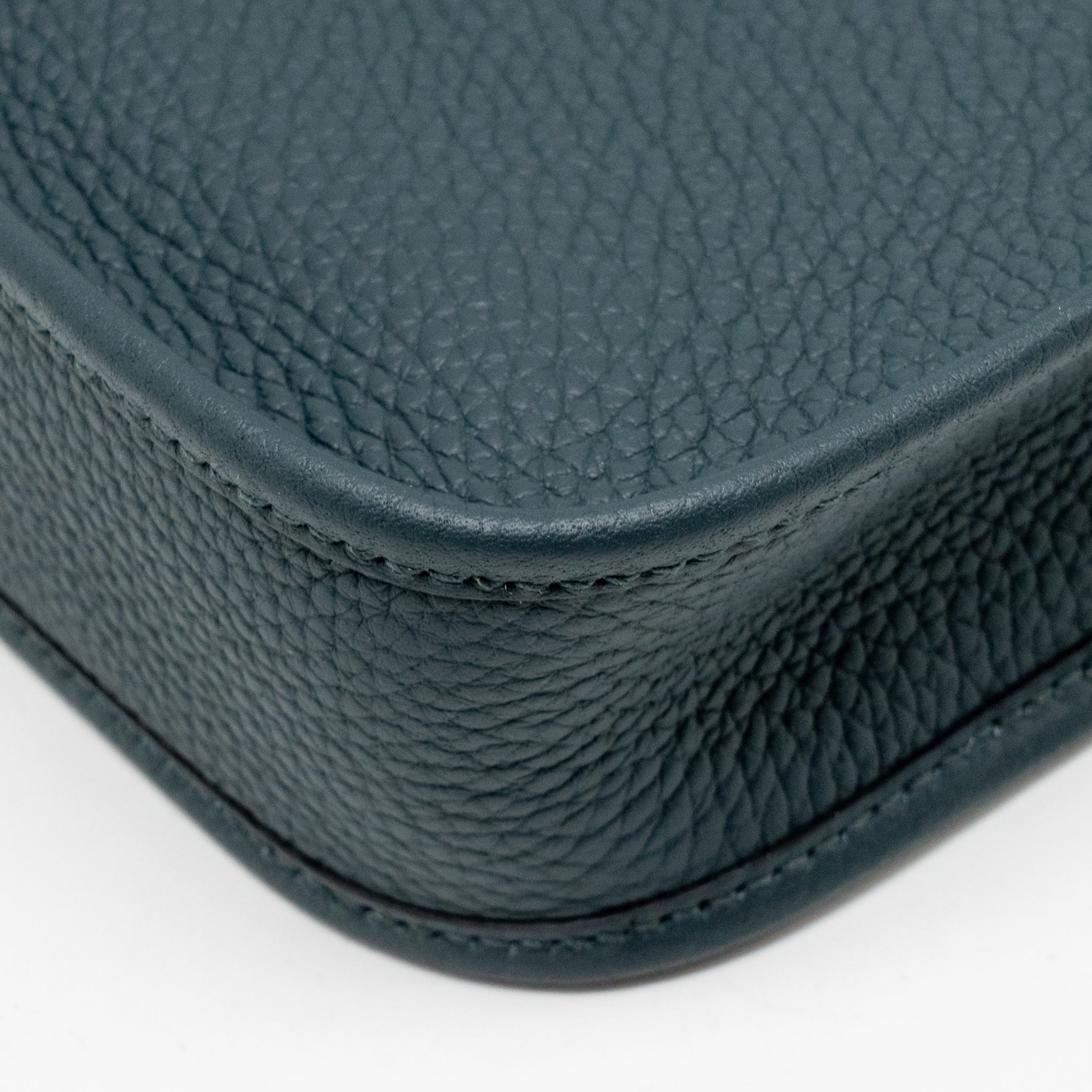 Hermes Mini Evelyne Clemence Vert Cypres SHW Stamp W - Image 12