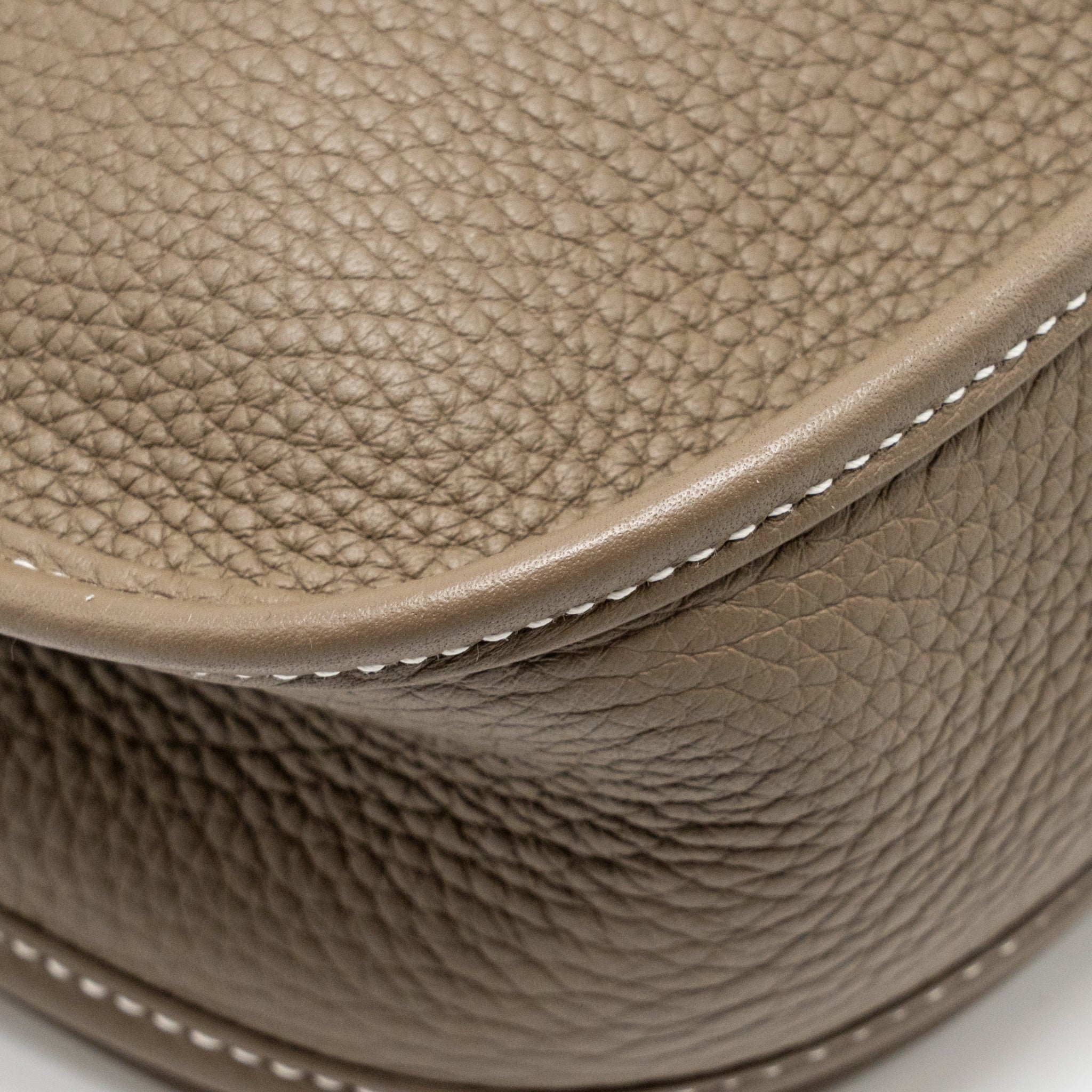Hermes Evelyne 29 Clemence Etoupe GHW Stamp K - Image 11
