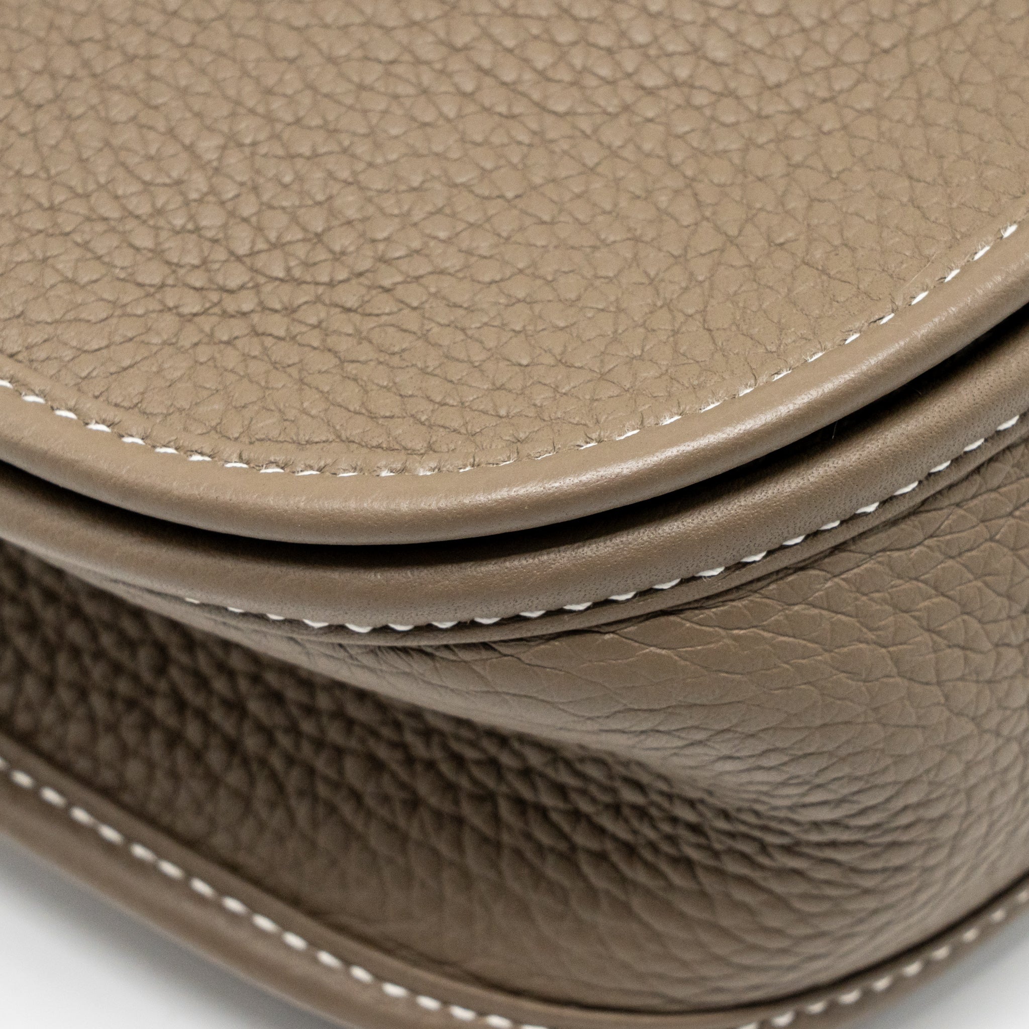 Hermes Evelyne 29 Clemence Etoupe GHW Stamp K - Image 9