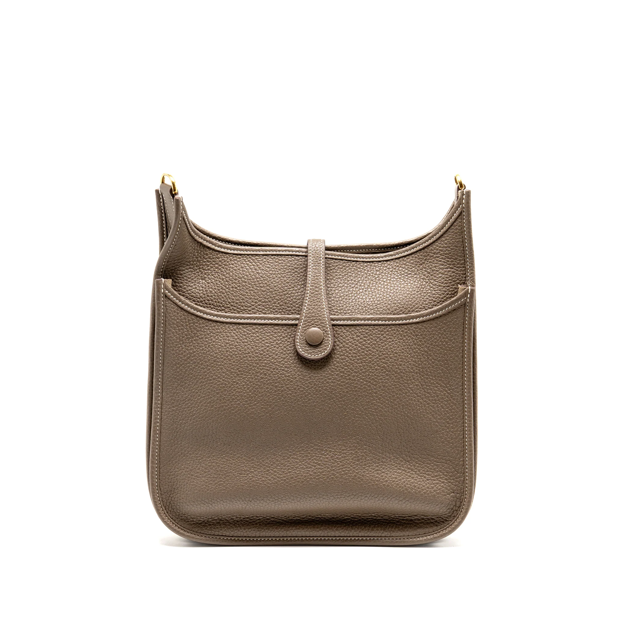 Hermes Evelyne 29 Clemence Etoupe SHW Stamp U - Image 2