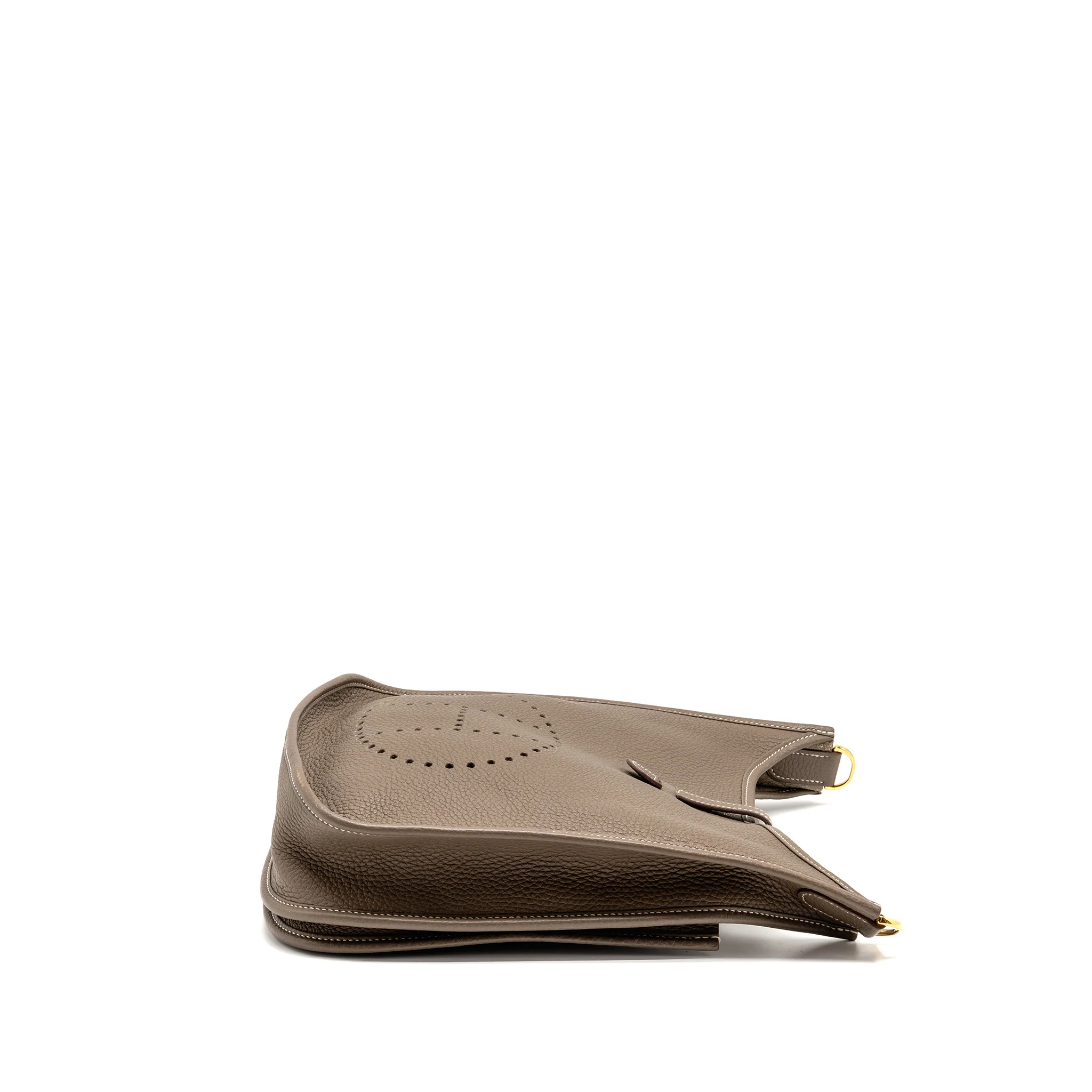 Hermes Evelyne 29 Clemence Etoupe SHW Stamp U - Image 4
