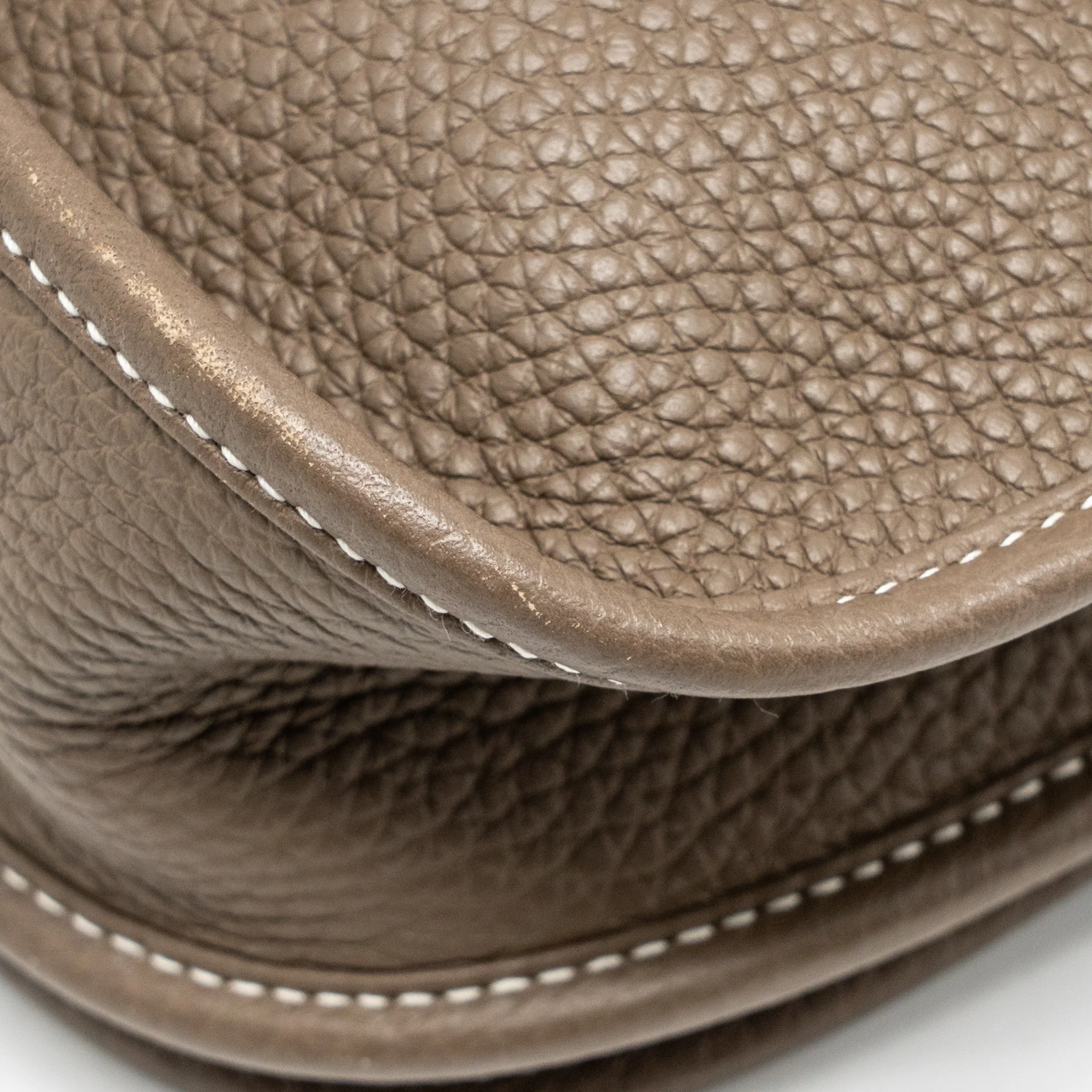 Hermes Evelyne 29 Clemence Etoupe SHW Stamp U - Image 9