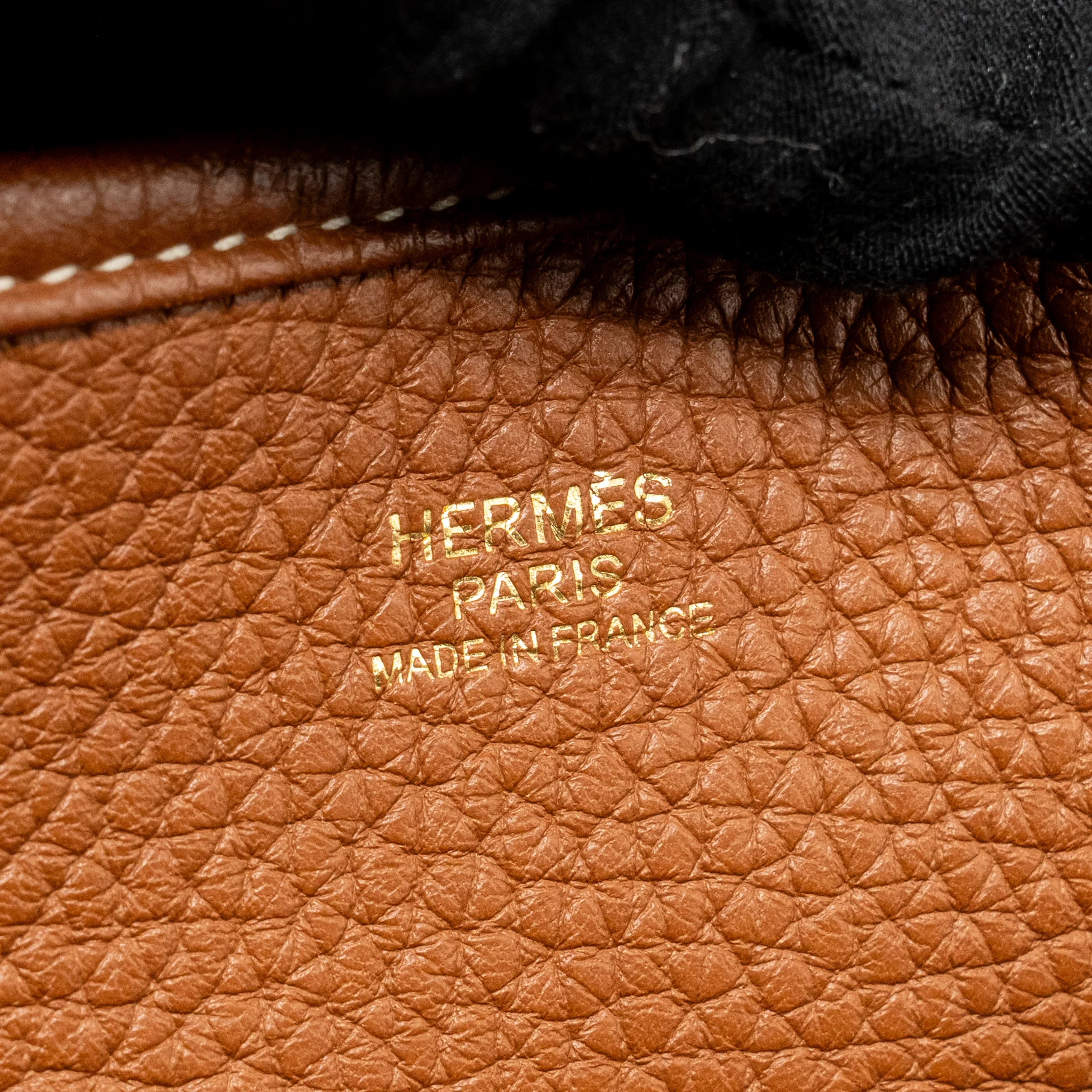 Hermes Evelyne 33 clemence gold GHW stamp D - Image 13