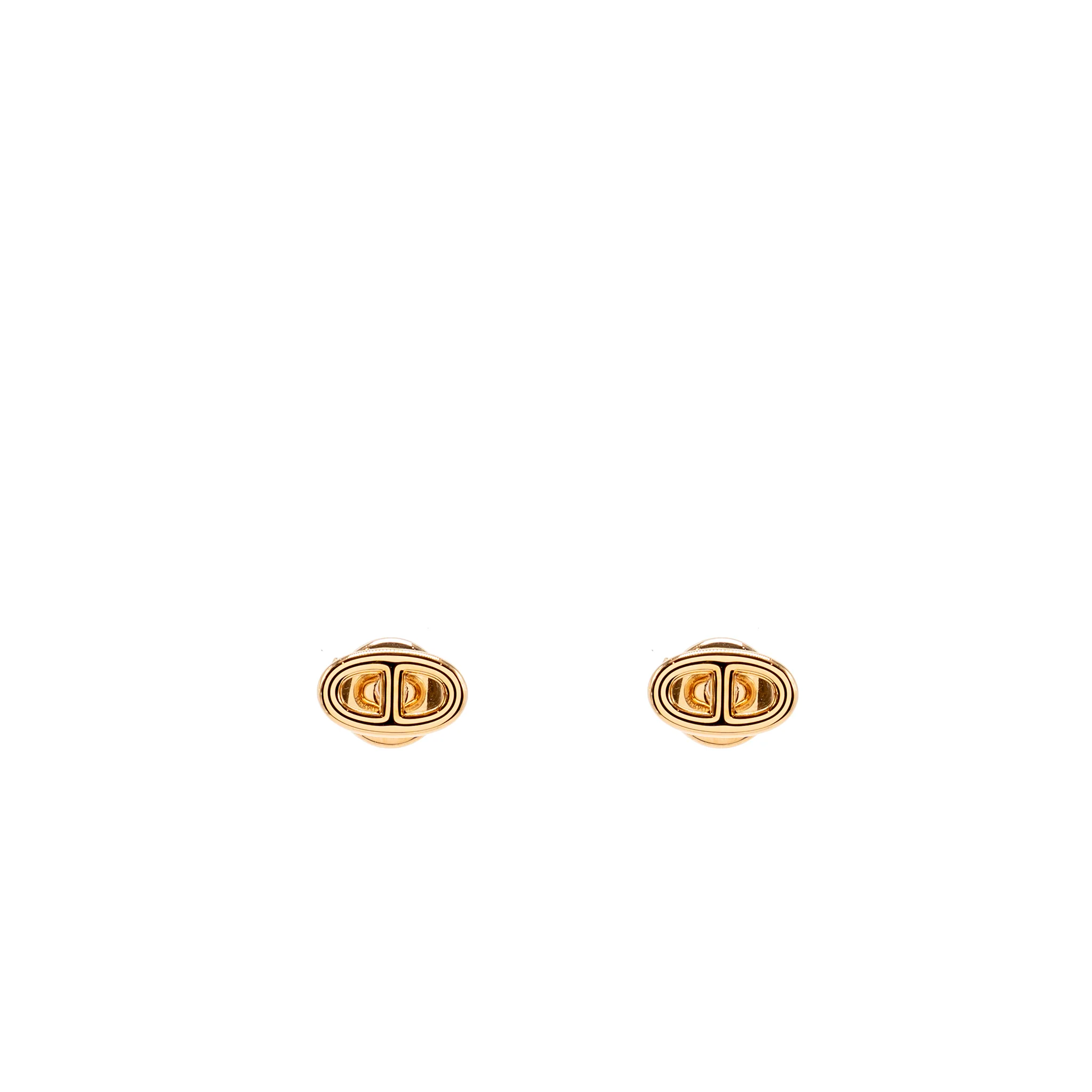 Hermes Farandole Earrings, Very Small Model, Rose Gold