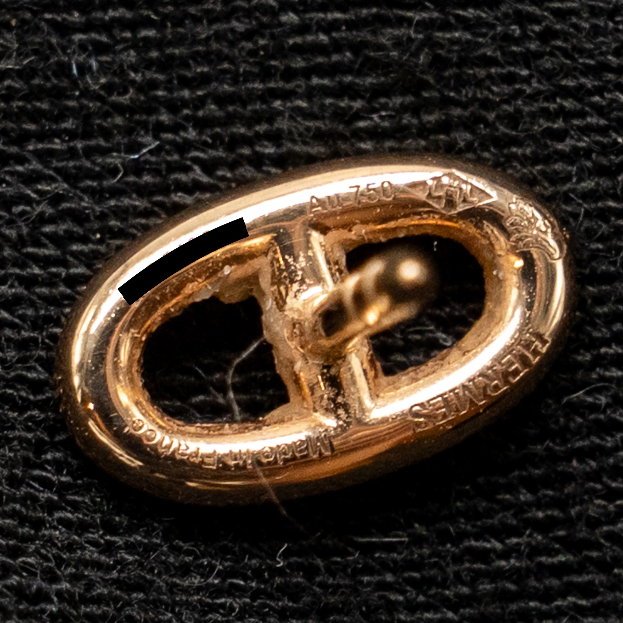 Hermes Farandole Earrings, very Small Model, Rose Gold - Image 5
