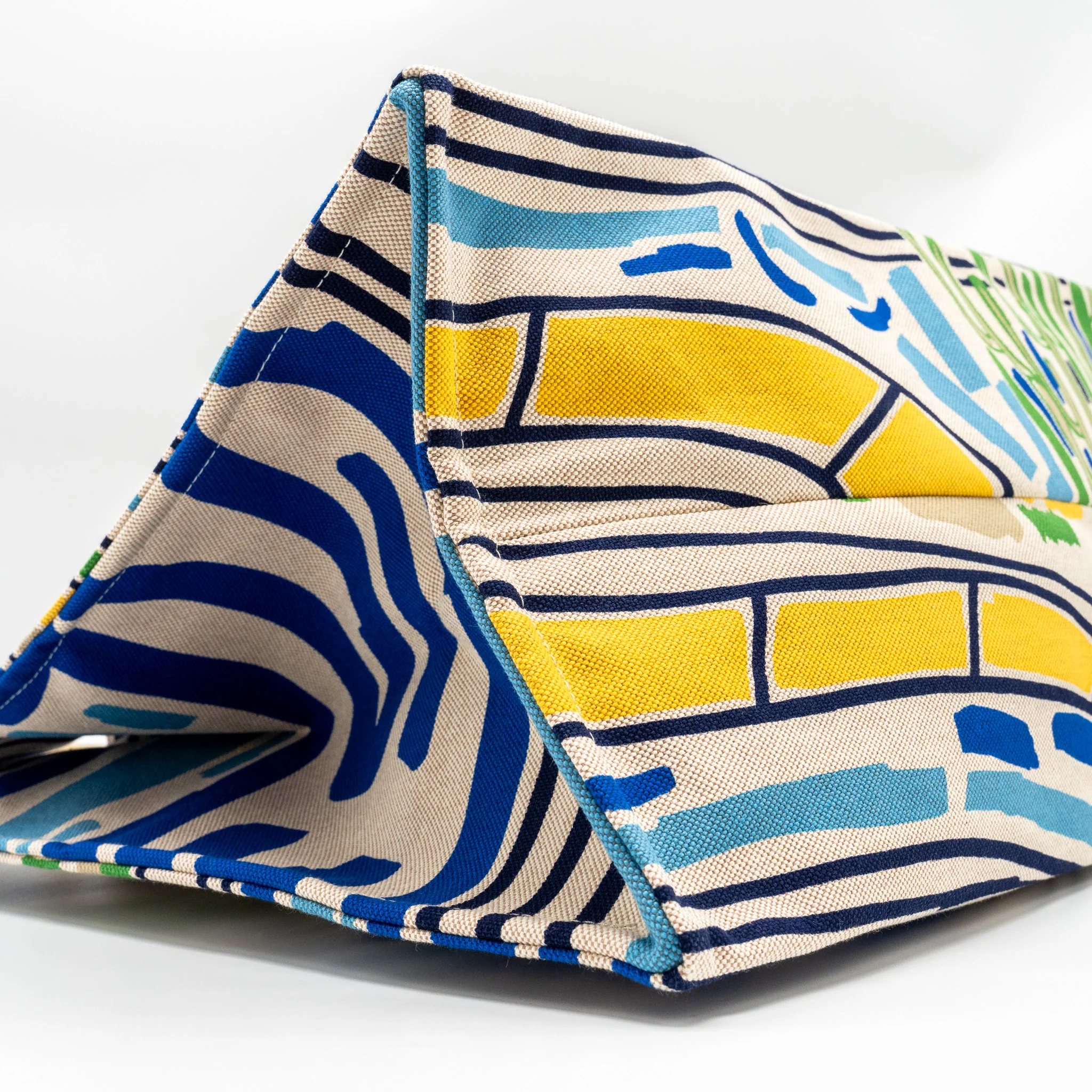Hermes Farniente Beach Bag Cotton Multicolour SHW - Image 6