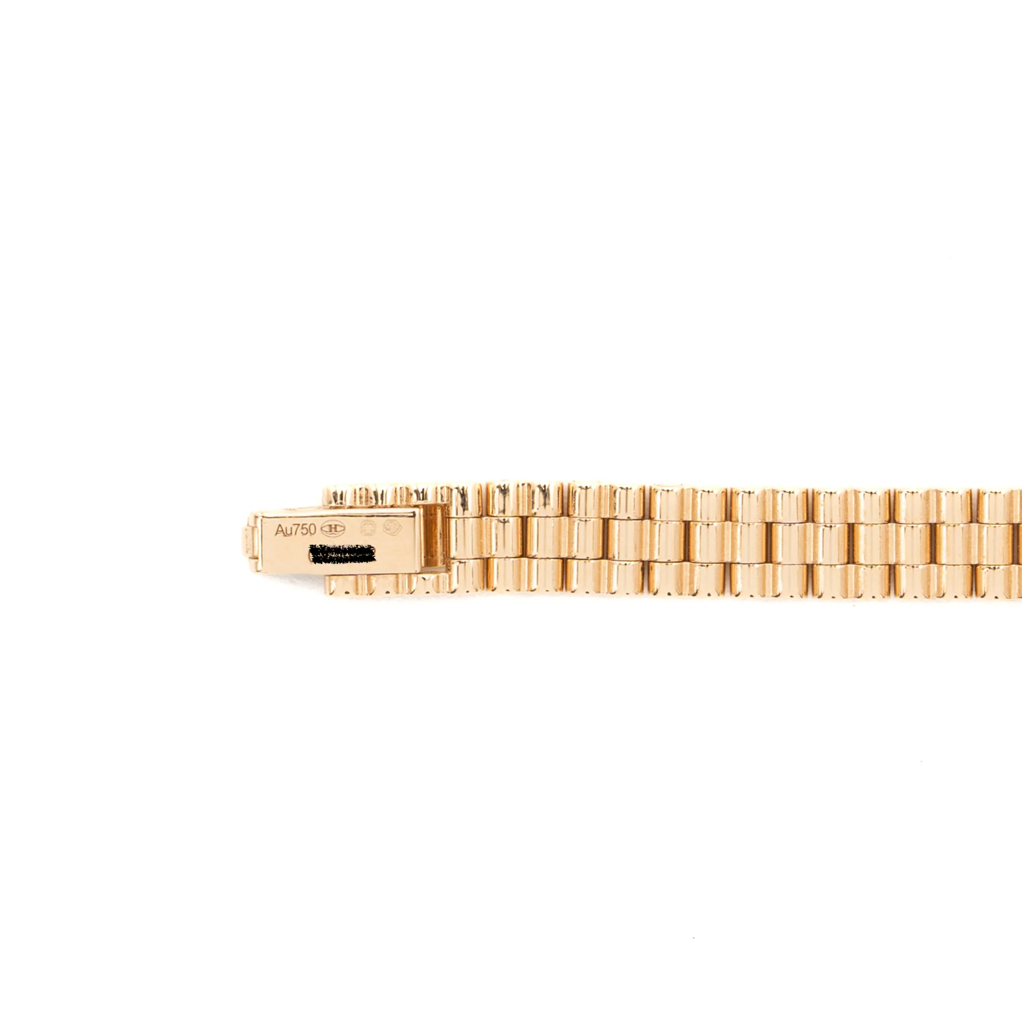 HERMES FAUBOURG QUARTZ WATCH MINI MODEL 15MM ROSE GOLD DIAMONDS - Image 7
