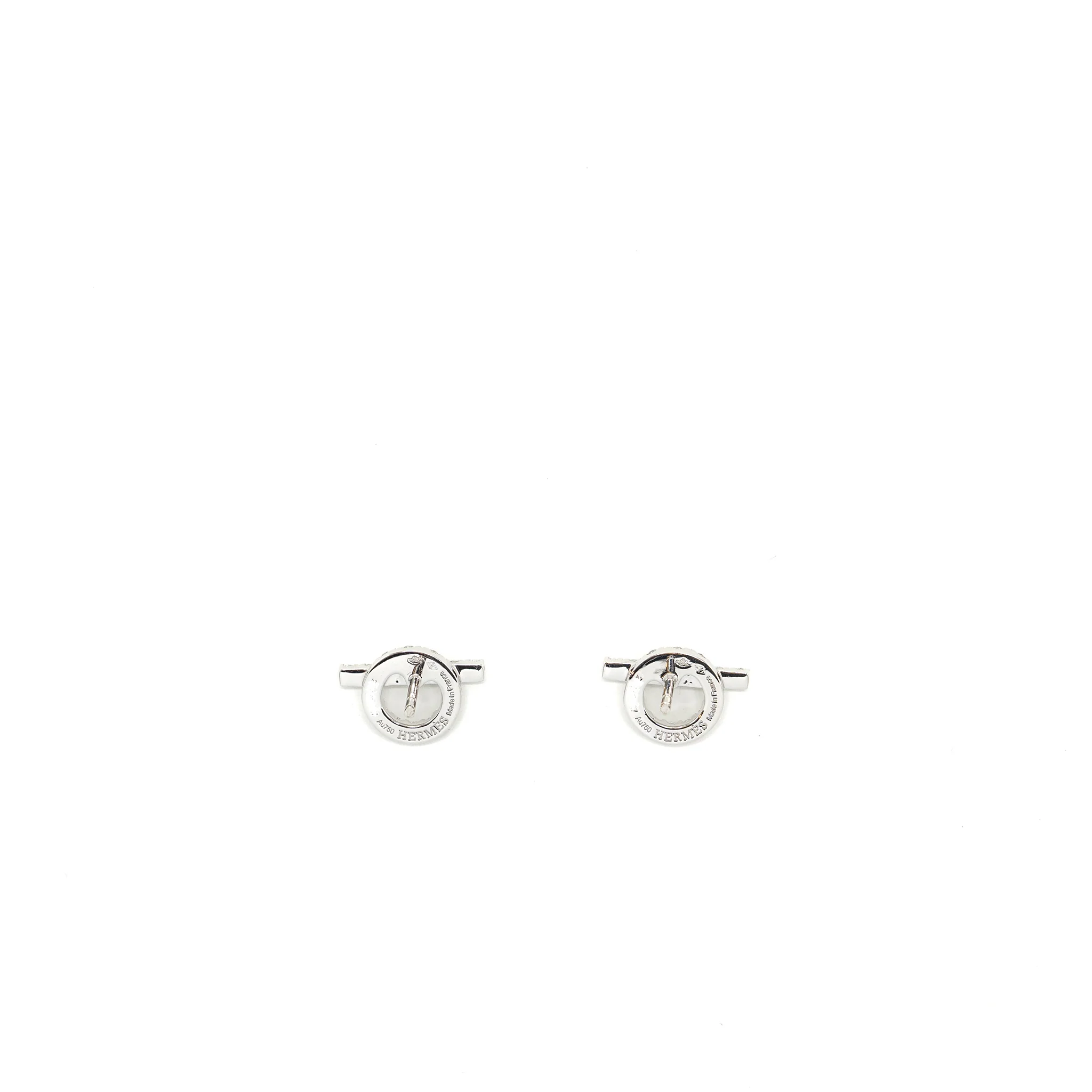 Hermes Finesse Earrings White Gold/Diamonds - Image 4