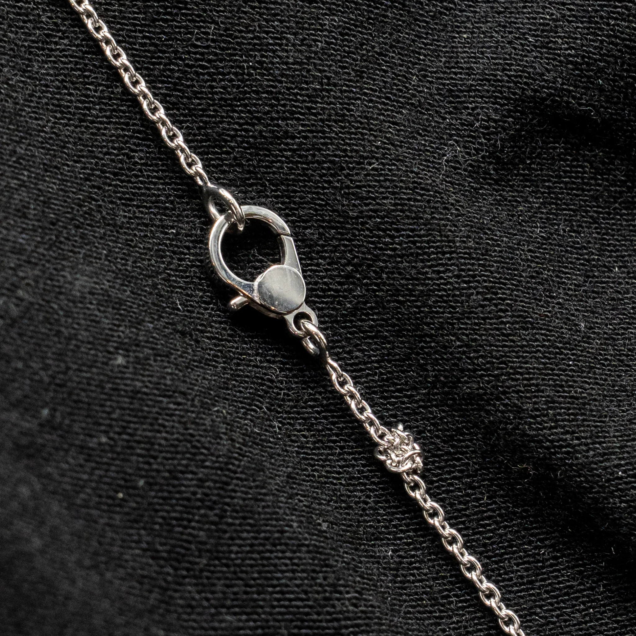 Hermes Finesse Pendant white gold diamonds - Image 6
