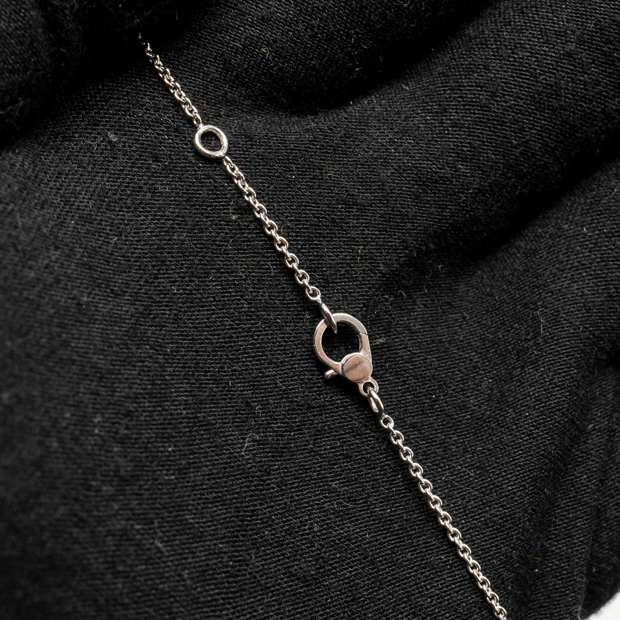 Hermes Finesse Pendant White Gold, Saphires Blue - Image 6