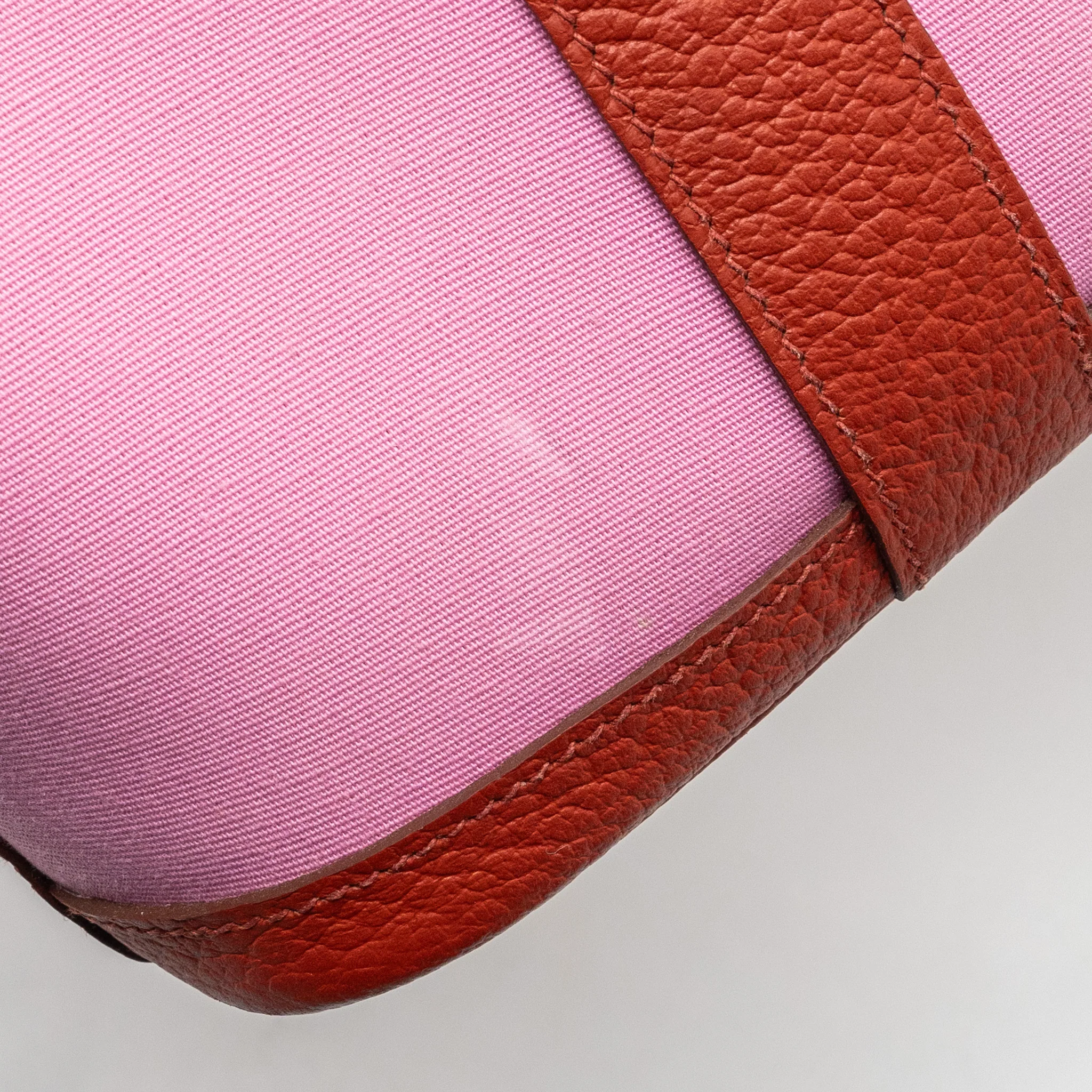 Hermes Garden File 28 Canvas/country pink /Rouge Duchesse SHW Stamp Y - Image 18