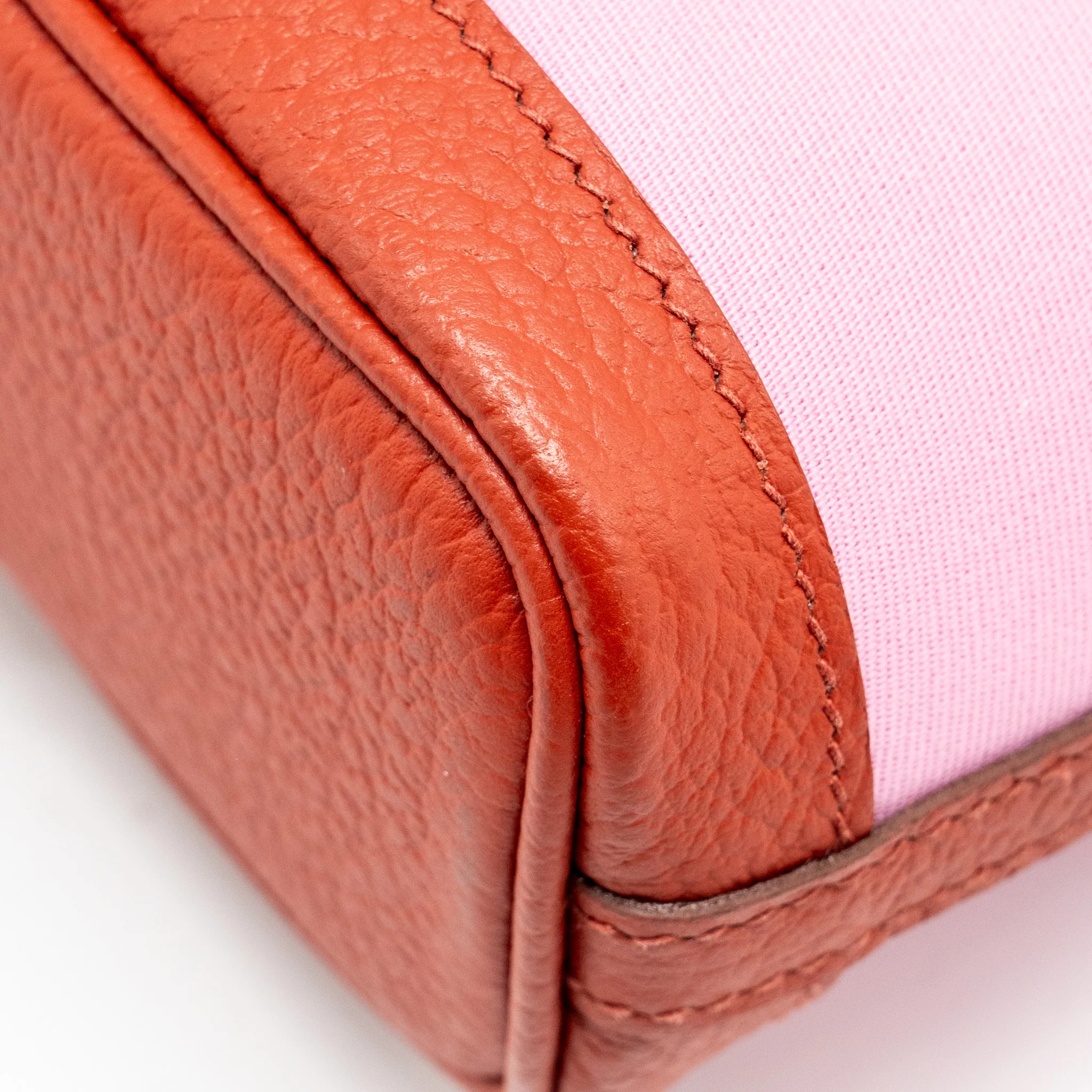 Hermes Garden File 28 Canvas/country pink /Rouge Duchesse SHW Stamp Y - Image 9