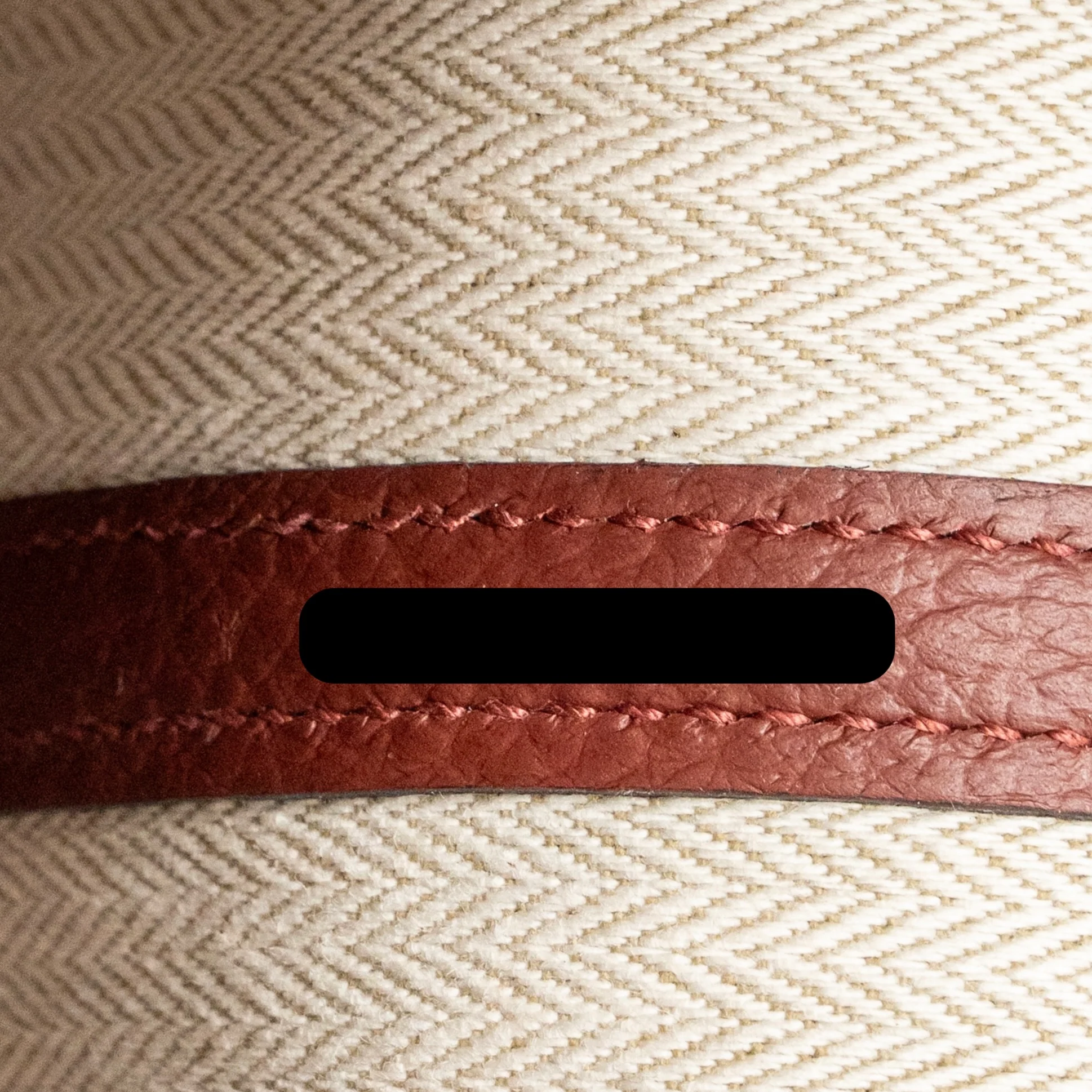 Hermes Garden Party 30 Country leather rouge H SHW stamp Y - Image 15