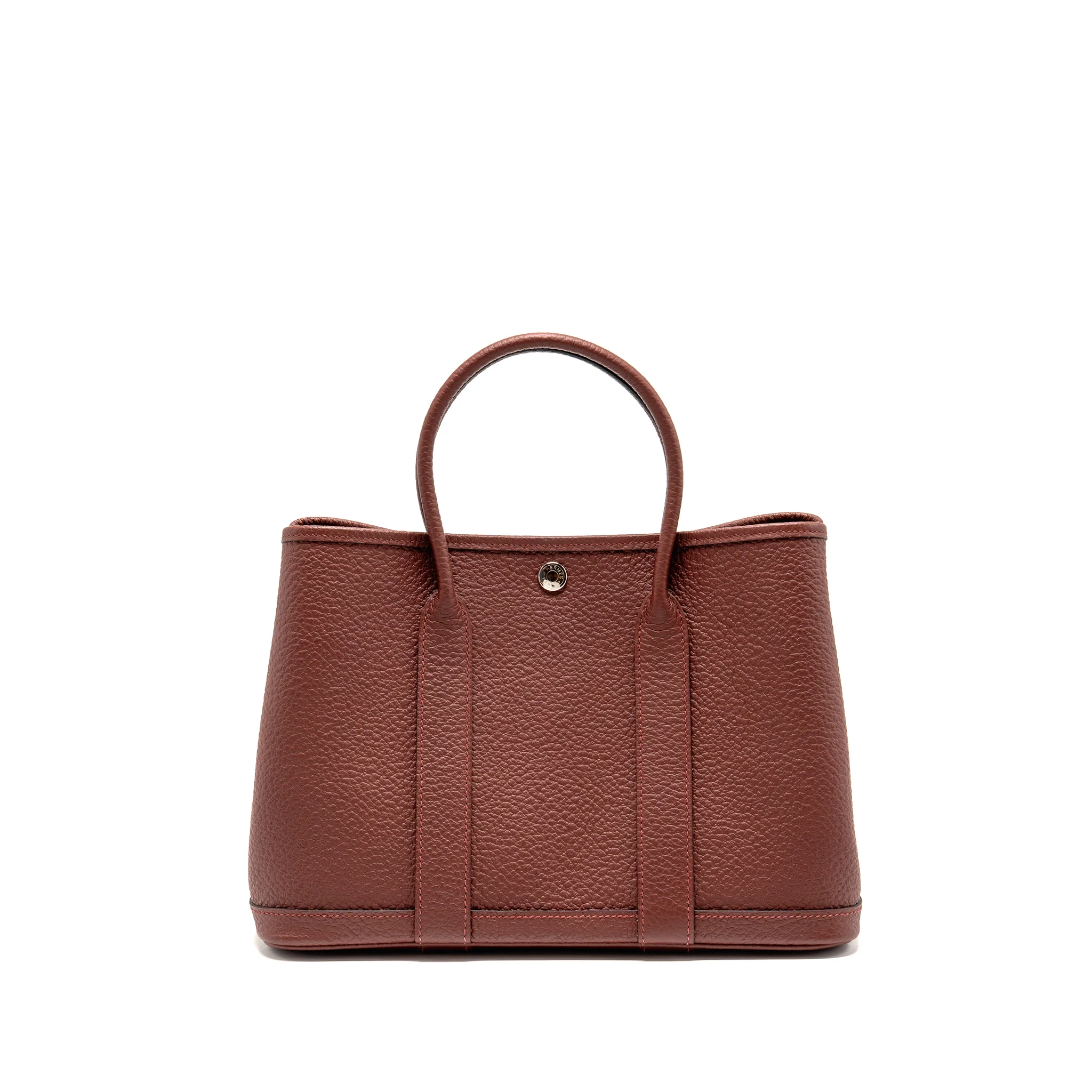 Hermes Garden Party 30 Country leather rouge H SHW stamp Y - Image 2